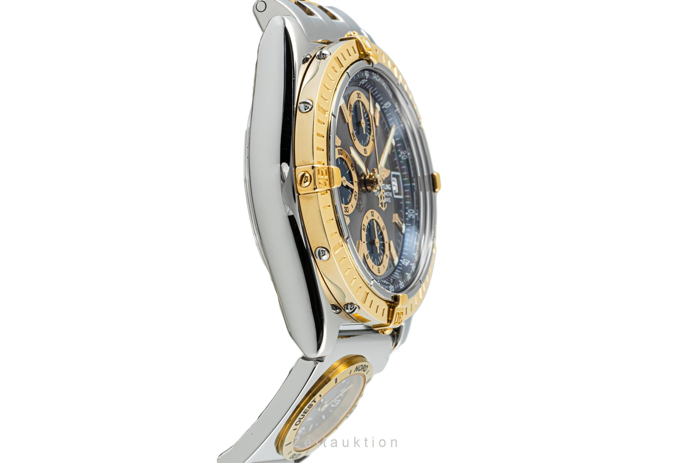 Breitling Chronomat GT Chronograph UTC Stahl / Gold Automatik Herrenuhr B13352 [2204801]