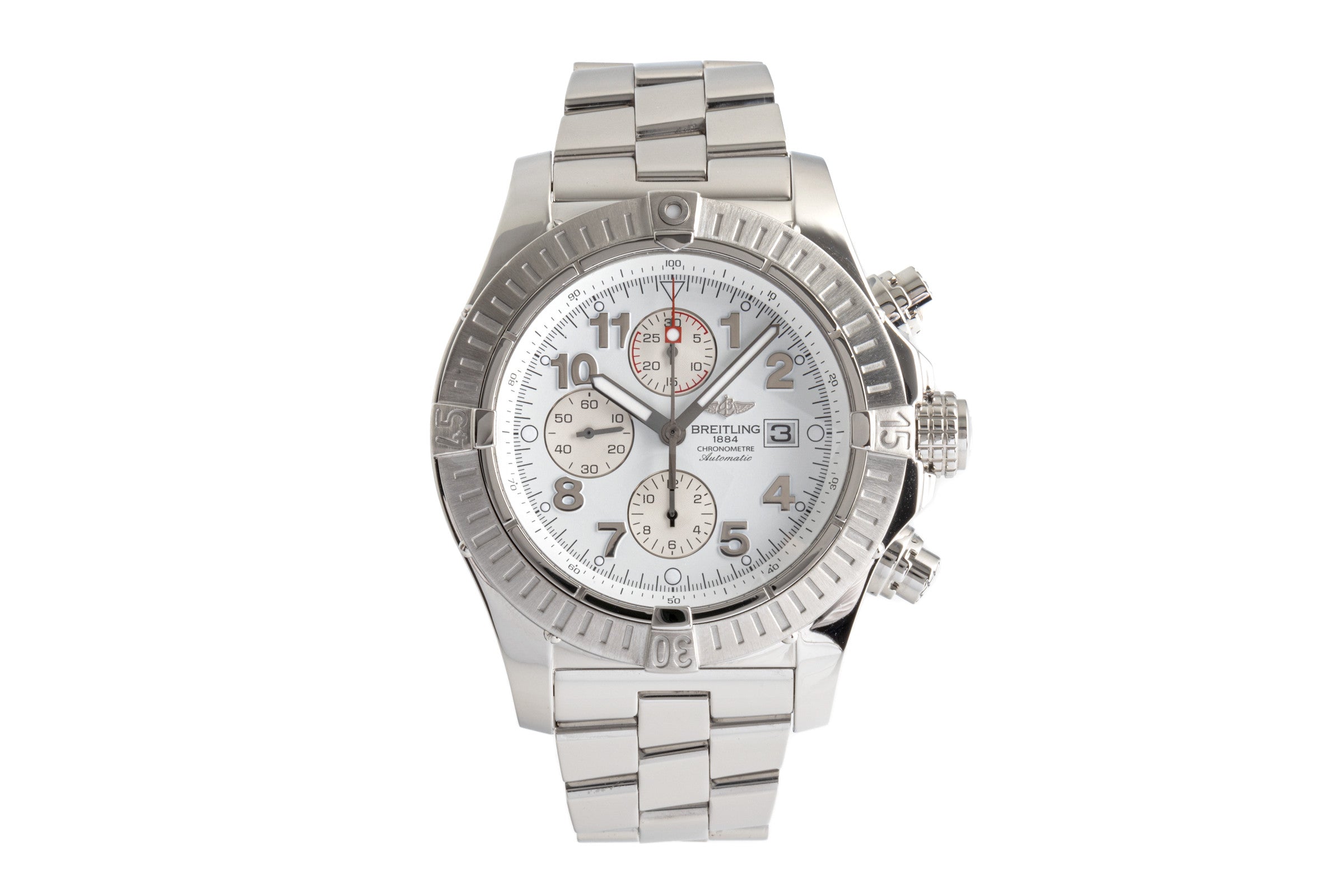 Breitling Super Avenger cronografo acciaio automatismo orologio da uomo A13370  [2204846]