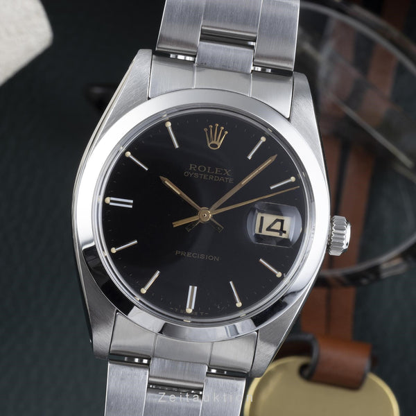 Rolex Oysterdate Precision Handaufzug Edelstahl Herrenuhr Ref. 6694 [2204858]