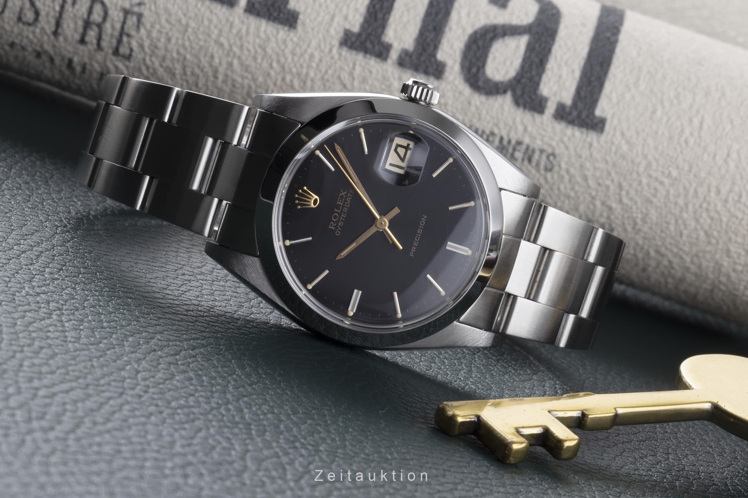 Rolex Oysterdate Precision Handaufzug Edelstahl Herrenuhr Ref. 6694 [2204858]