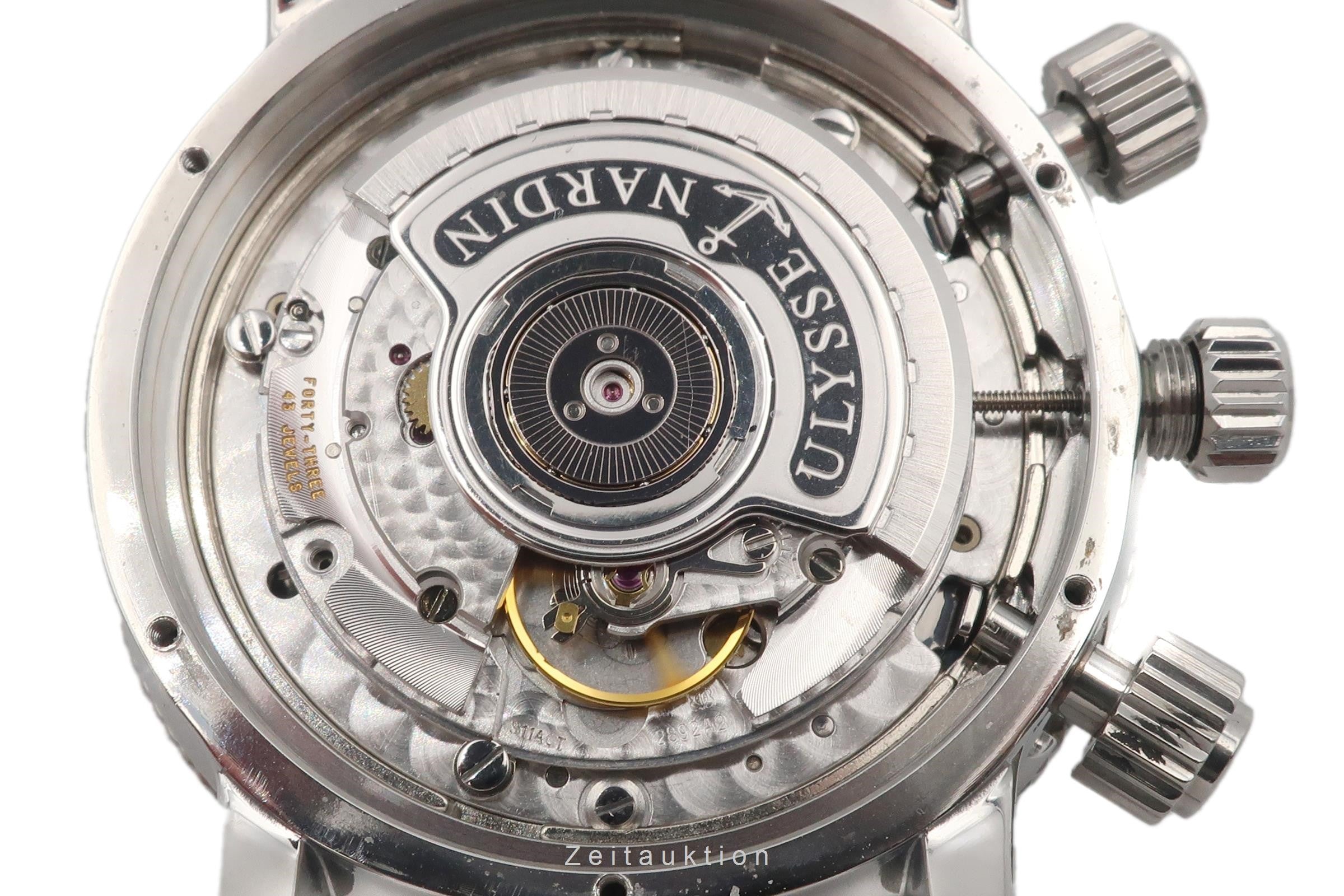 Ulysse Nardin Marine Chronograph Stahl Automatik Herrenuhr Ref. 513-22  [2204915]