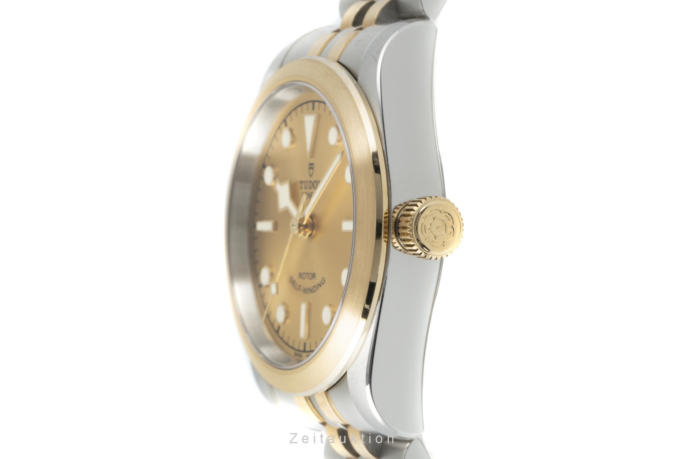 Tudor Black Bay acciaio / oro automatismo orologio da donna 79583 LP: 4600EUR  [2204954]
