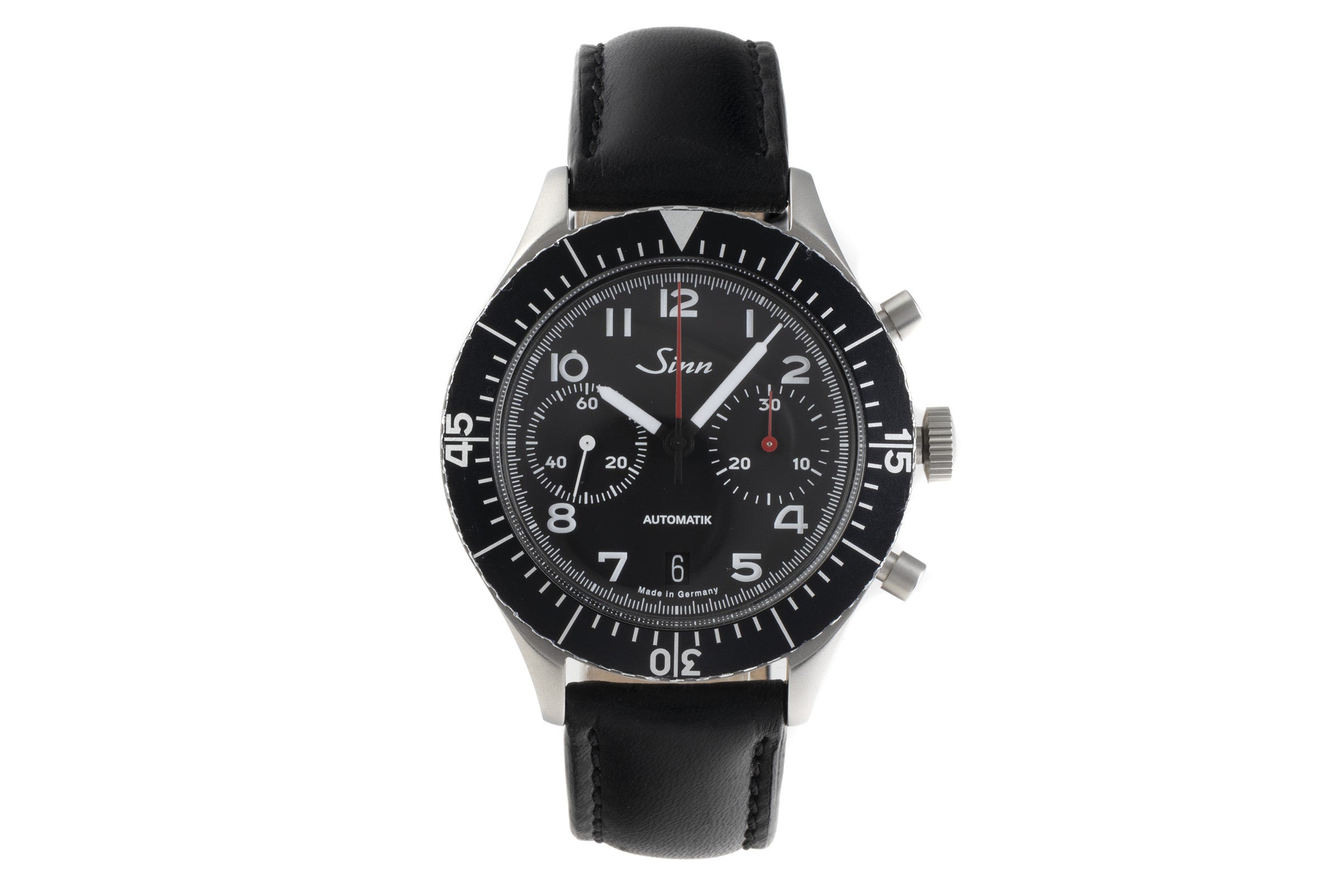 Sinn 158 Bicompax-Chronograph Limitiert Automatik Herrenuhr Ref. 158.010 B&P [2204977]