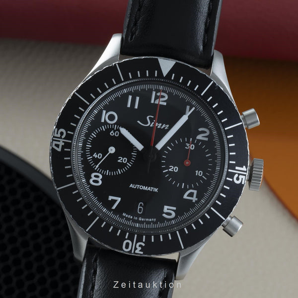 Sinn 158 Bicompax-Chronograph Limitiert Automatik Herrenuhr Ref. 158.010 B&P [2204977]