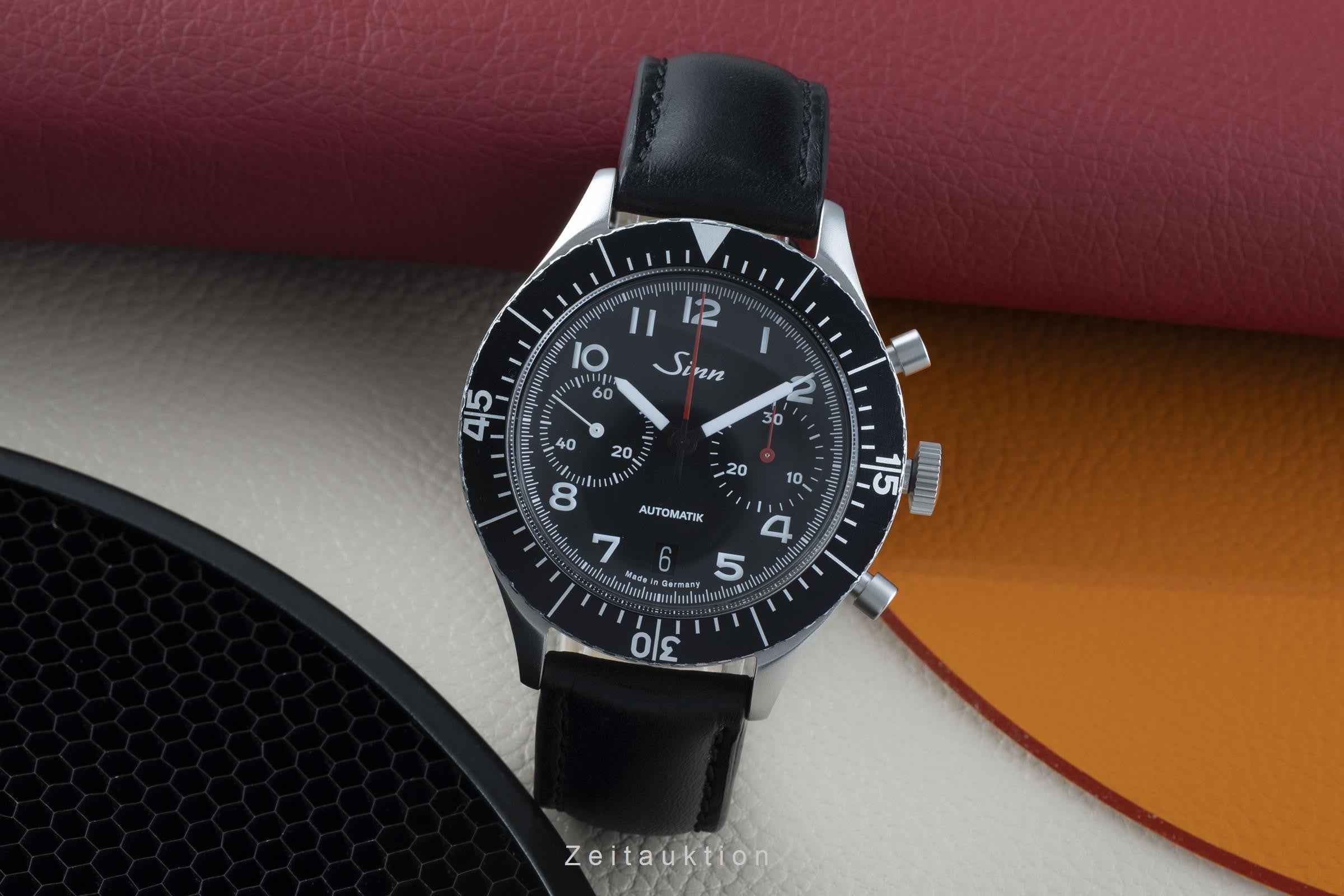 Sinn 158 Bicompax-Chronograph Limitiert Automatik Herrenuhr Ref. 158.010 B&P [2204977]