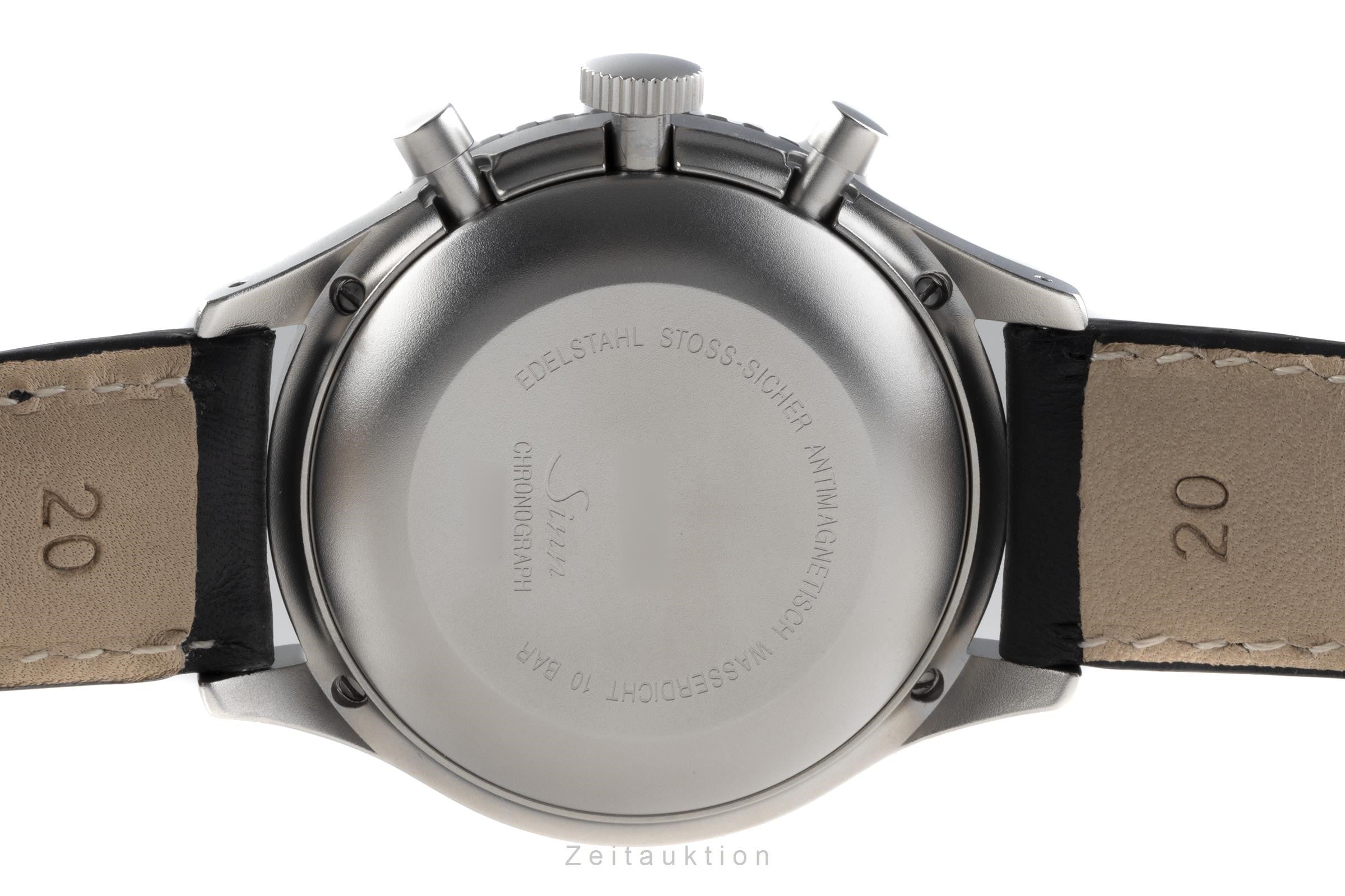 Sinn 158 Bicompax-Chronograph Limitiert Automatik Herrenuhr Ref. 158.010 B&P [2204977]