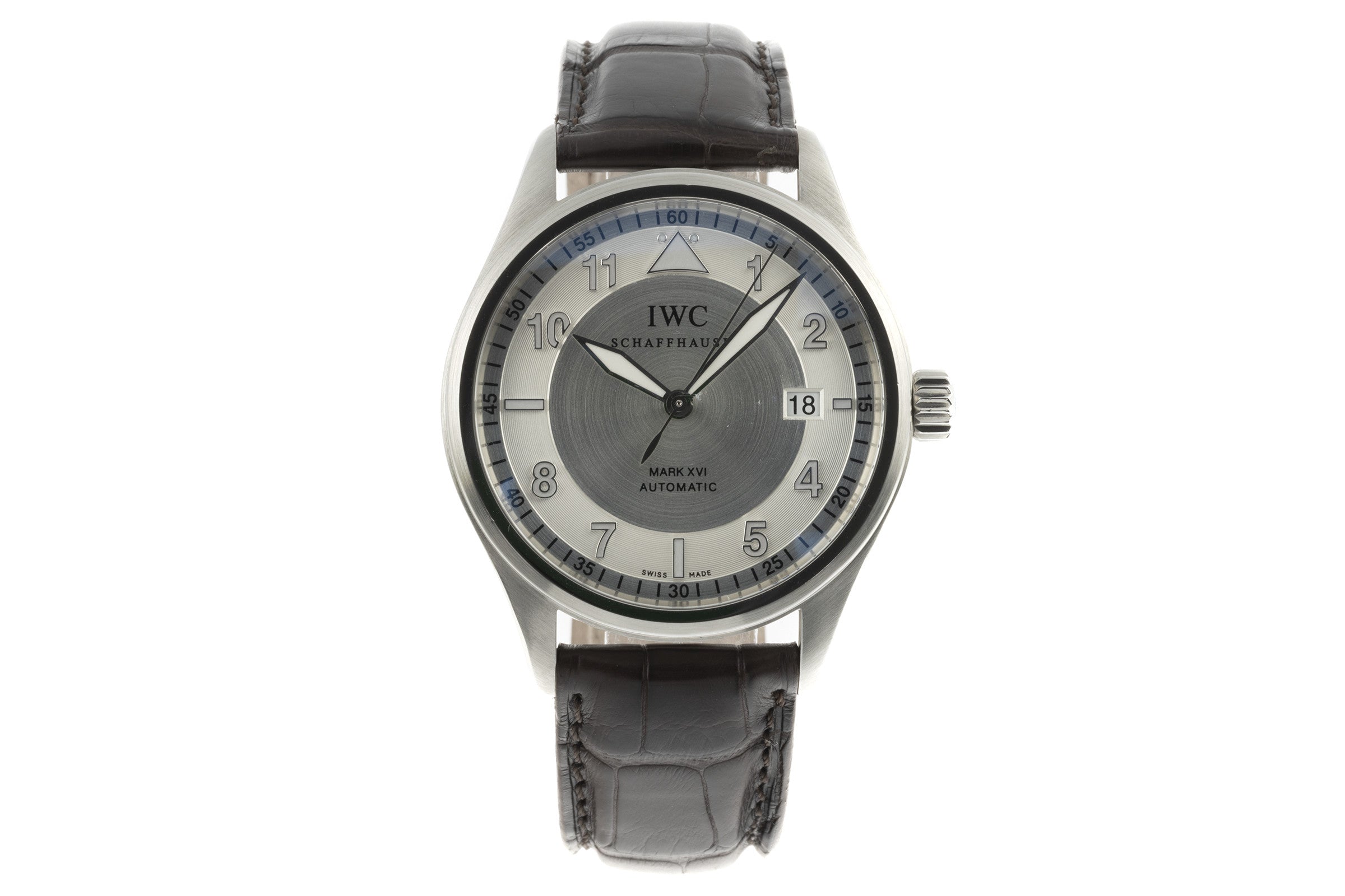 IWC Mark XVI Fliegeruhr Spitfire Automatik Stahl Herrenuhr IW325502 VP: 5500 € [2205018]