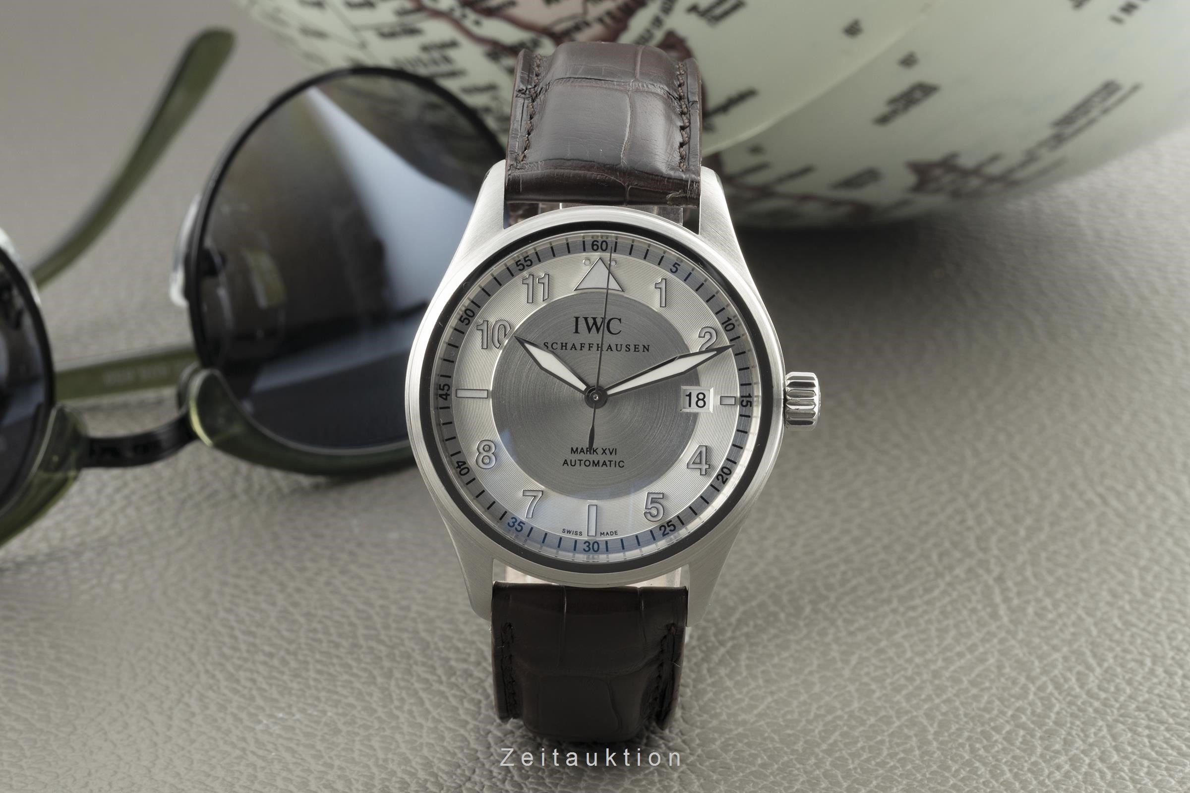 IWC Mark XVI Fliegeruhr Spitfire Automatik Stahl Herrenuhr IW325502 VP: 5500 € [2205018]