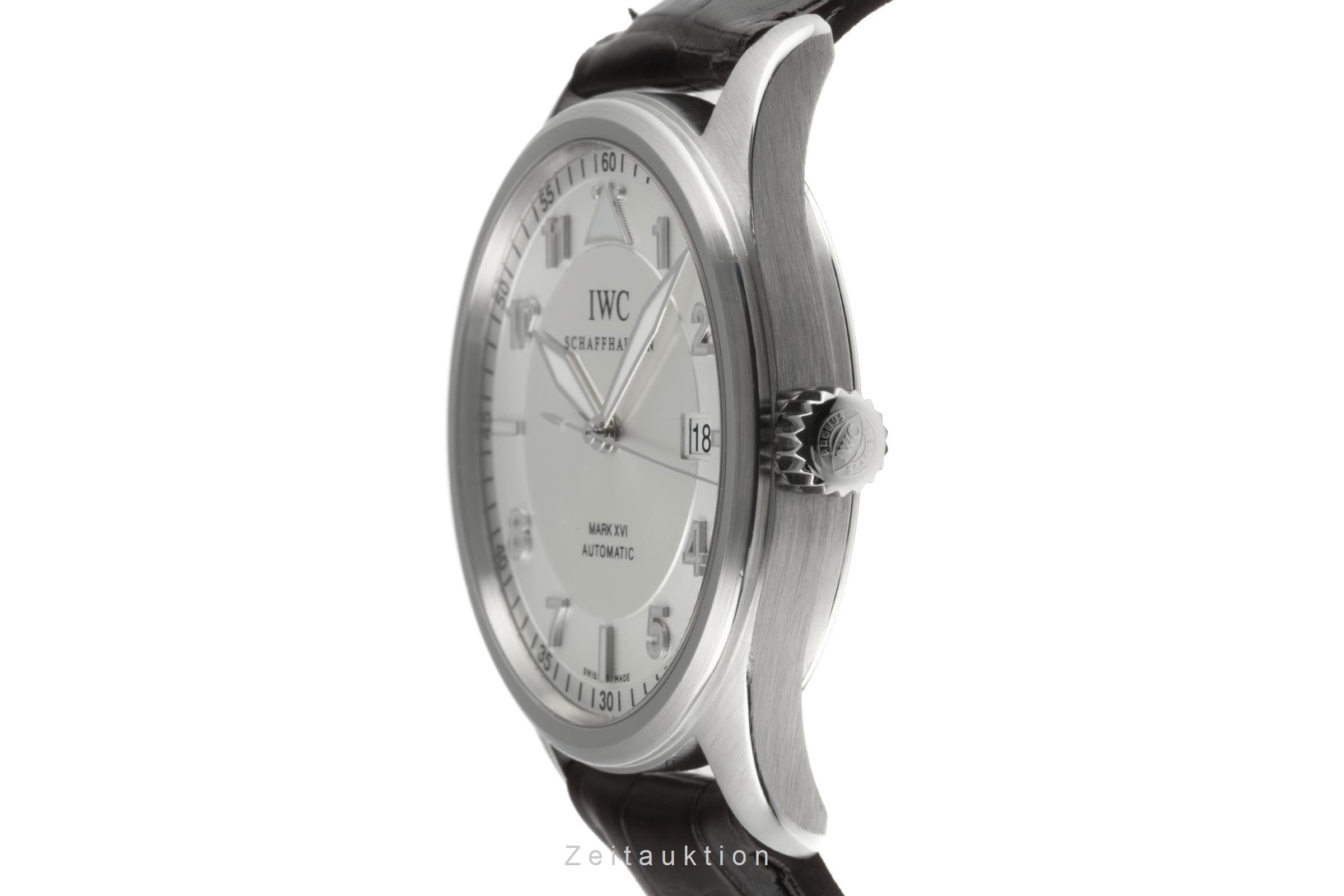 IWC Mark XVI Fliegeruhr Spitfire Automatik Stahl Herrenuhr IW325502 VP: 5500 € [2205018]