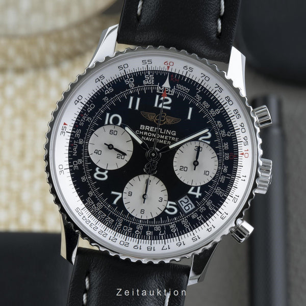 Breitling Navitimer chronograph steel automatic men's watch A23322 LP: 8300EUR  [2205028]