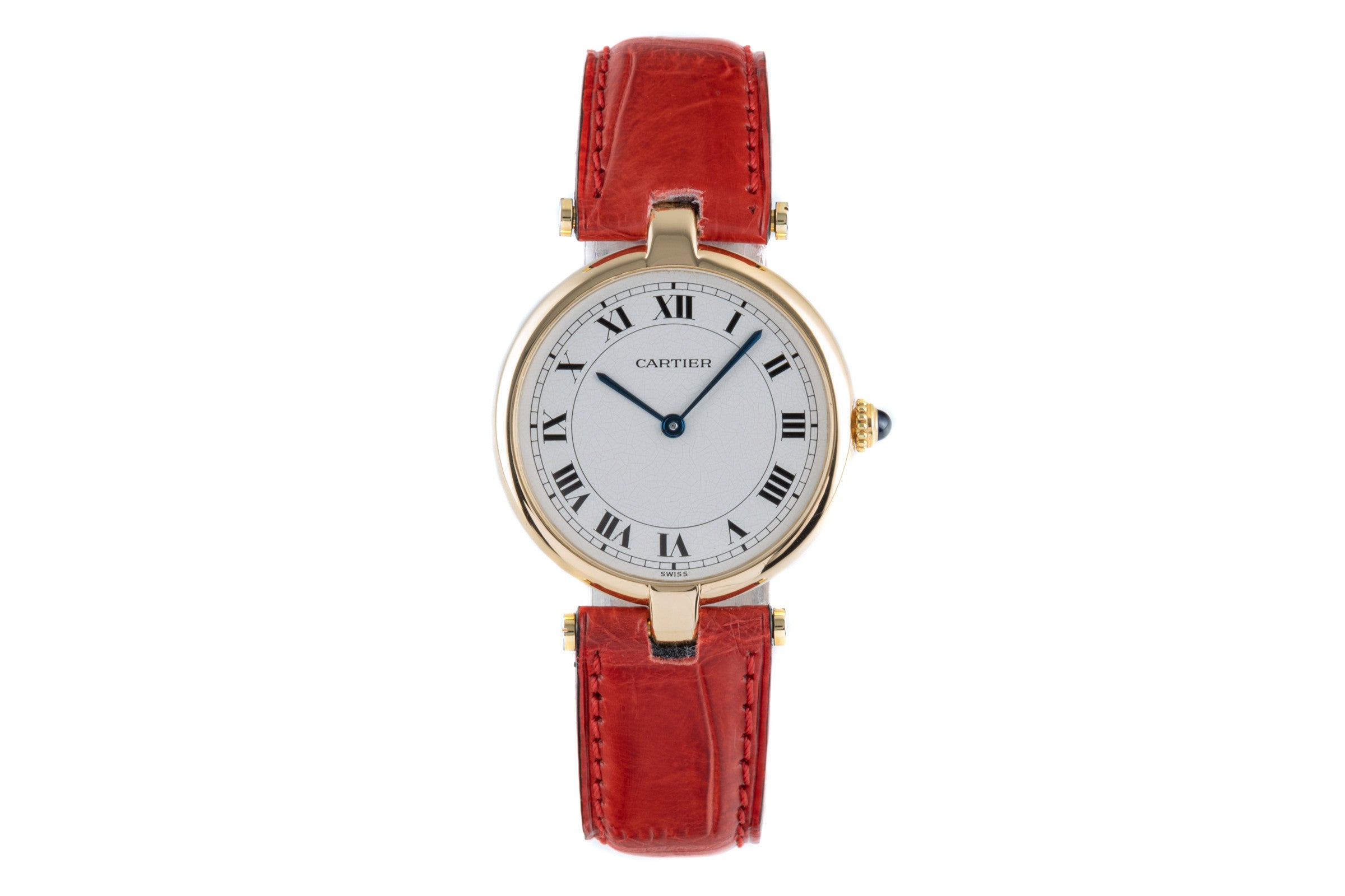 Cartier Vendome 18 ct gold quartz women's watch 881001 LP: 10500EUR  [2205044]