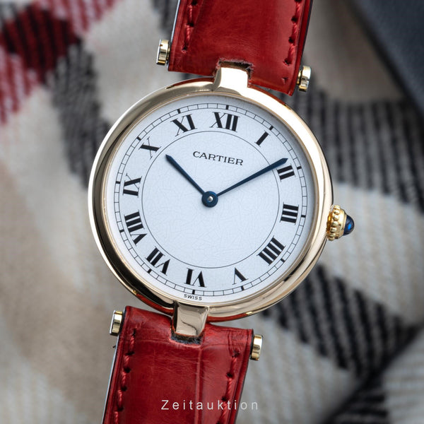 Cartier Vendome 18 ct gold quartz women's watch 881001 LP: 10500EUR  [2205044]