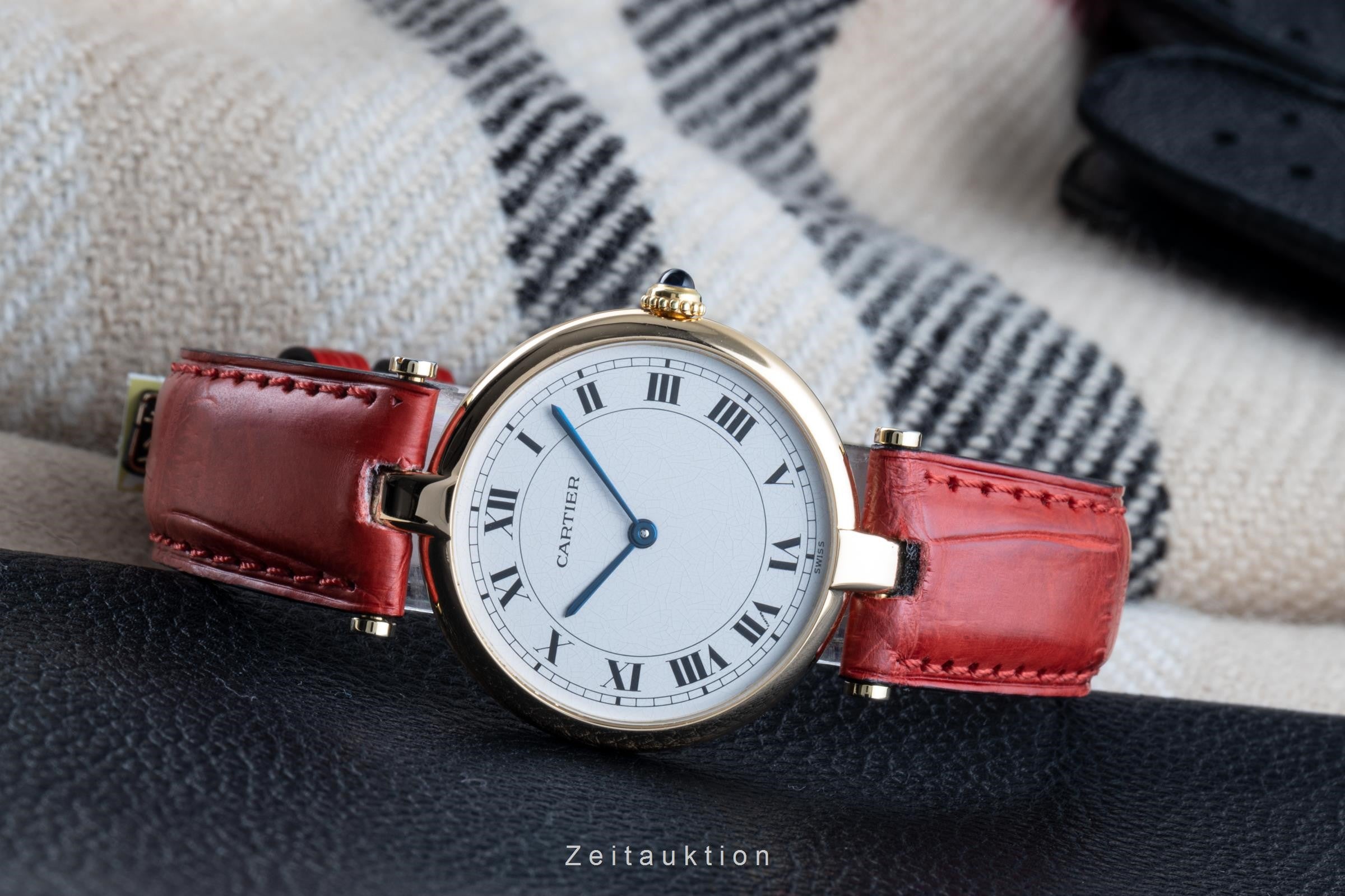 Cartier Vendome 18 ct gold quartz women's watch 881001 LP: 10500EUR  [2205044]