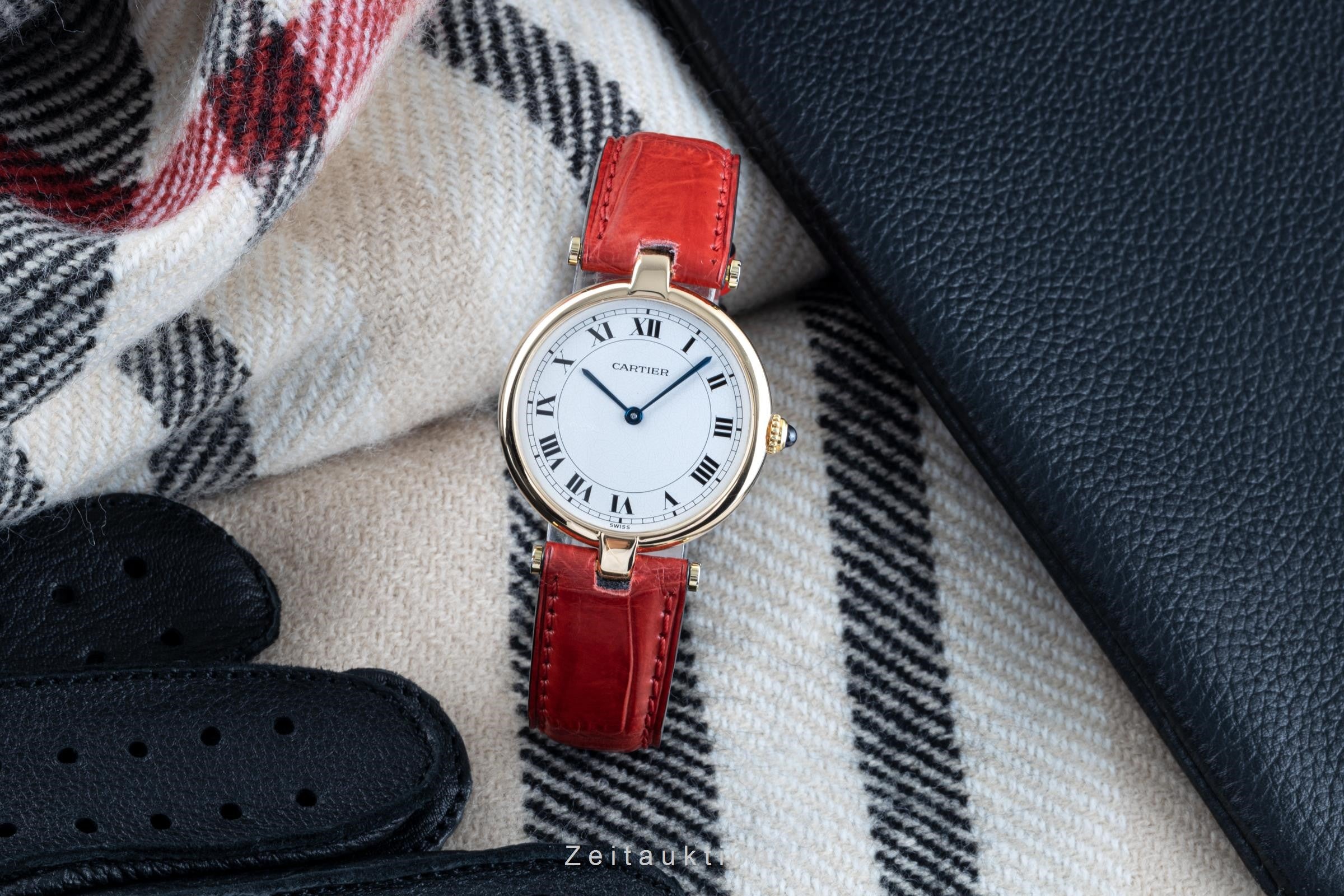 Cartier Vendome 18 ct gold quartz women's watch 881001 LP: 10500EUR  [2205044]