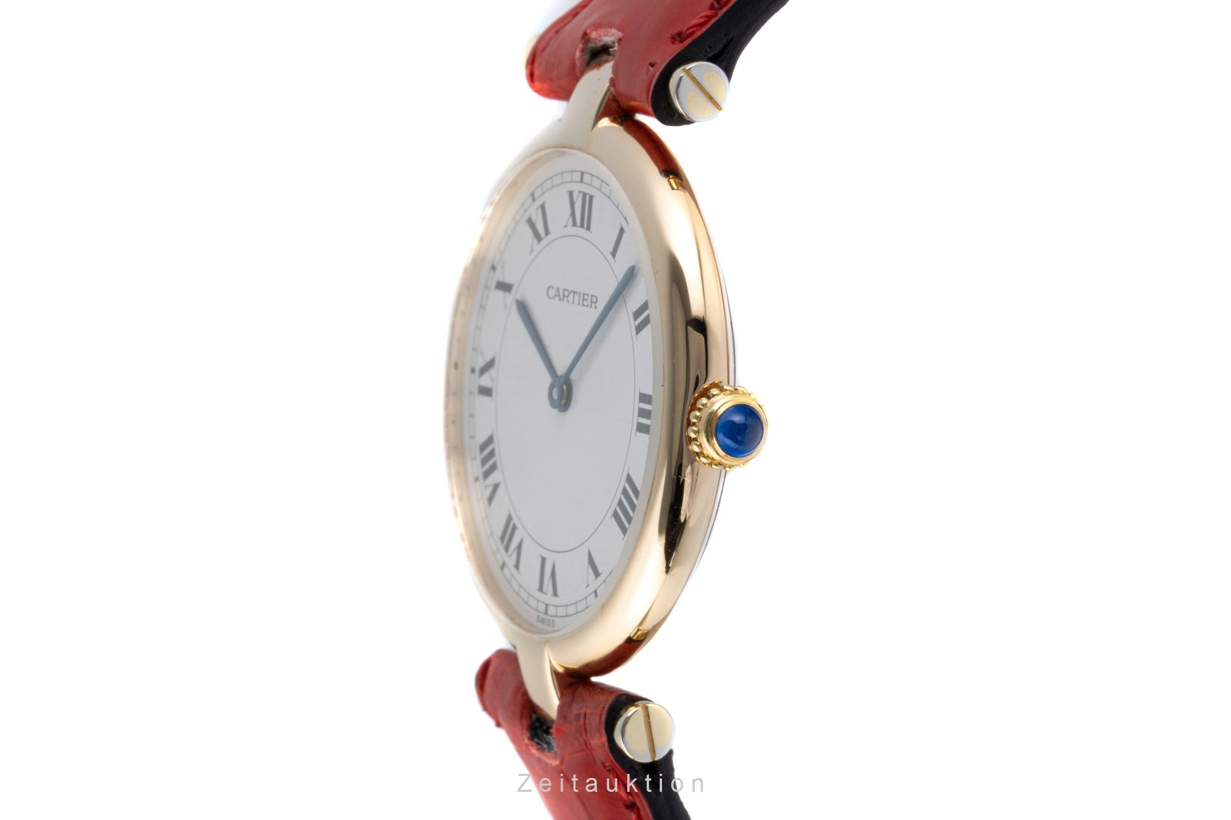 Cartier Vendome 18 ct gold quartz women's watch 881001 LP: 10500EUR  [2205044]