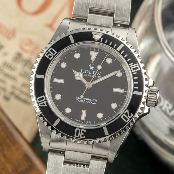 Rolex Submariner acciaio automatismo orologio da uomo 14060  [2205064]