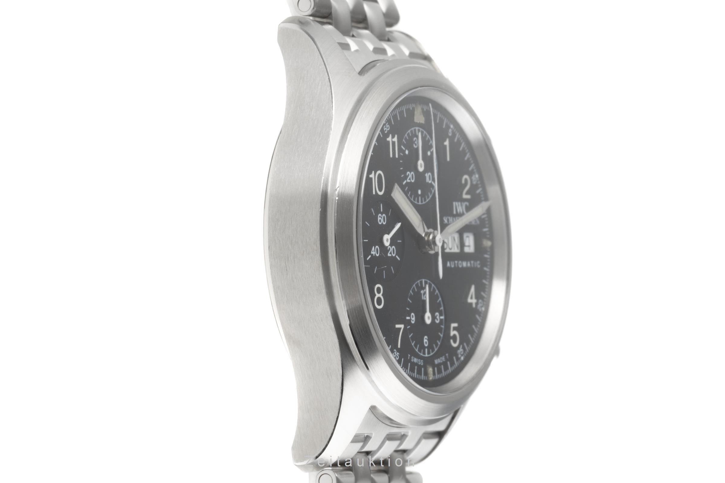 IWC Fliegeruhr chronograph steel automatic men's watch IW3706, IW370607  [2205072]