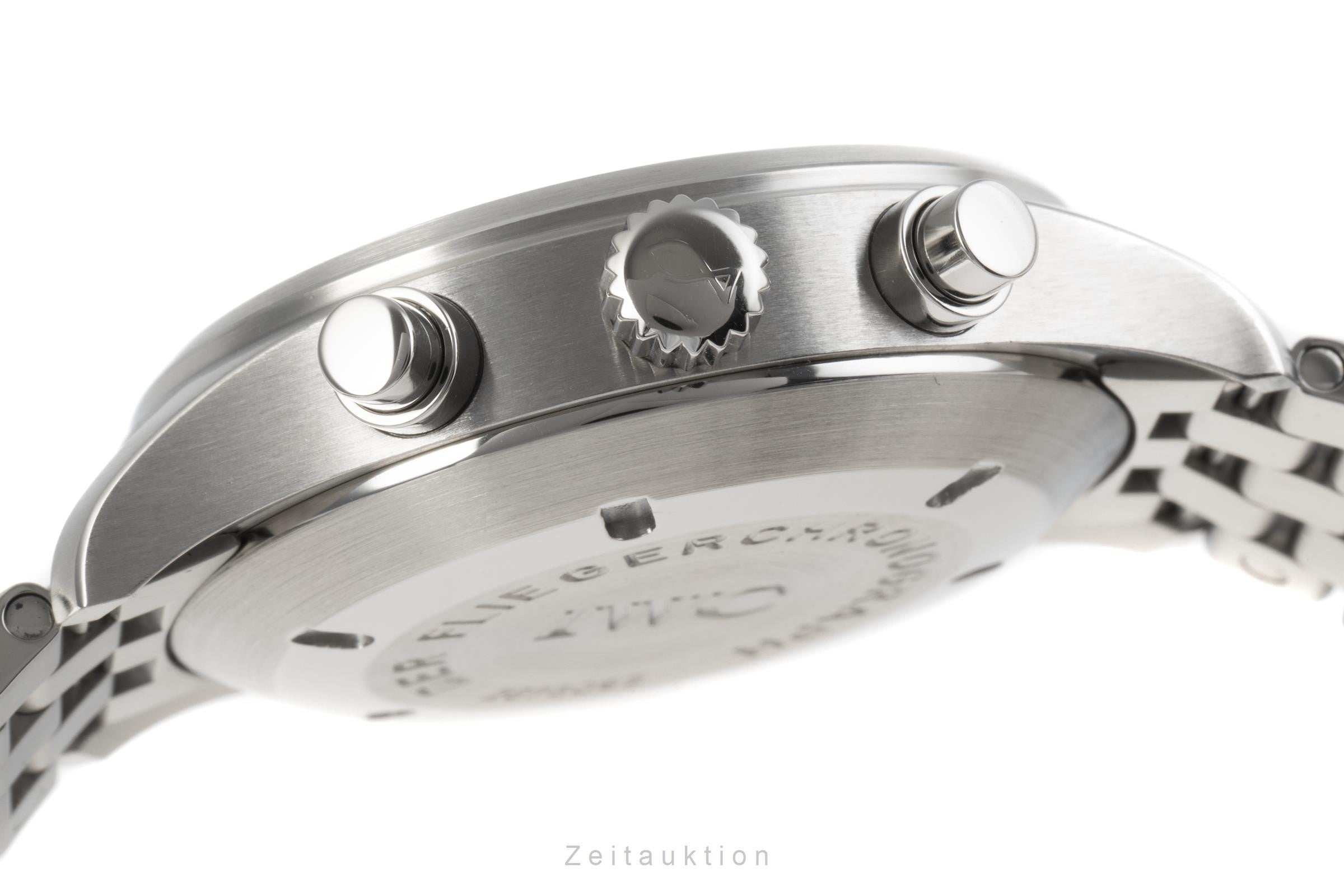 IWC Fliegeruhr chronograph steel automatic men's watch IW3706, IW370607  [2205072]