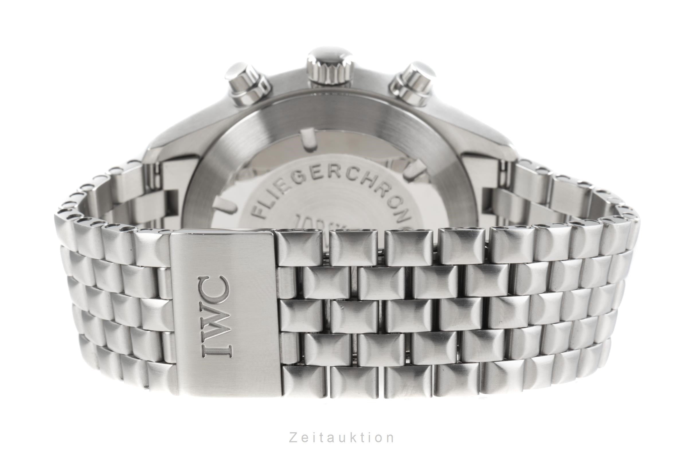 IWC Fliegeruhr chronograph steel automatic men's watch IW3706, IW370607  [2205072]