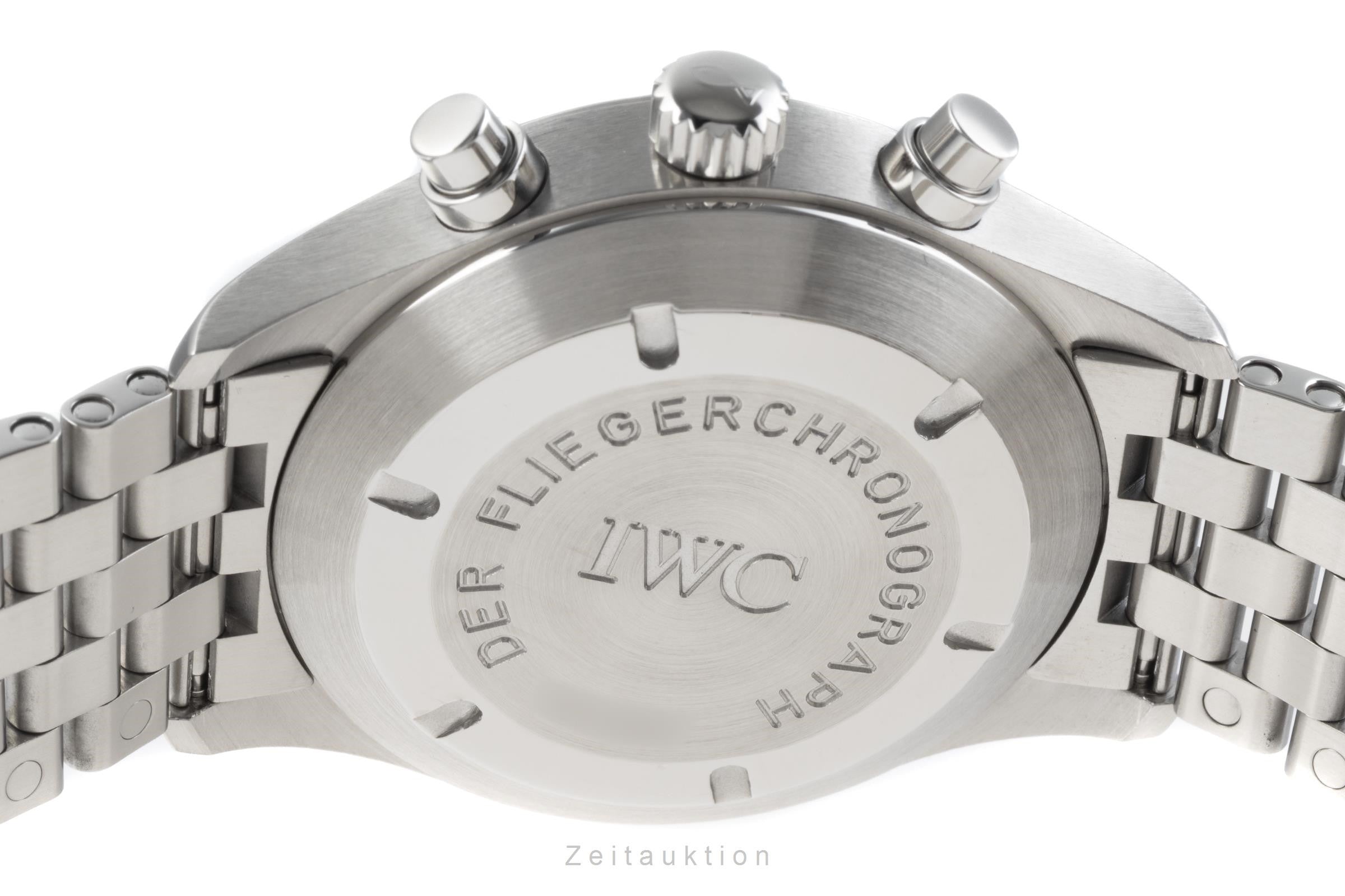 IWC Fliegeruhr chronograph steel automatic men's watch IW3706, IW370607  [2205072]