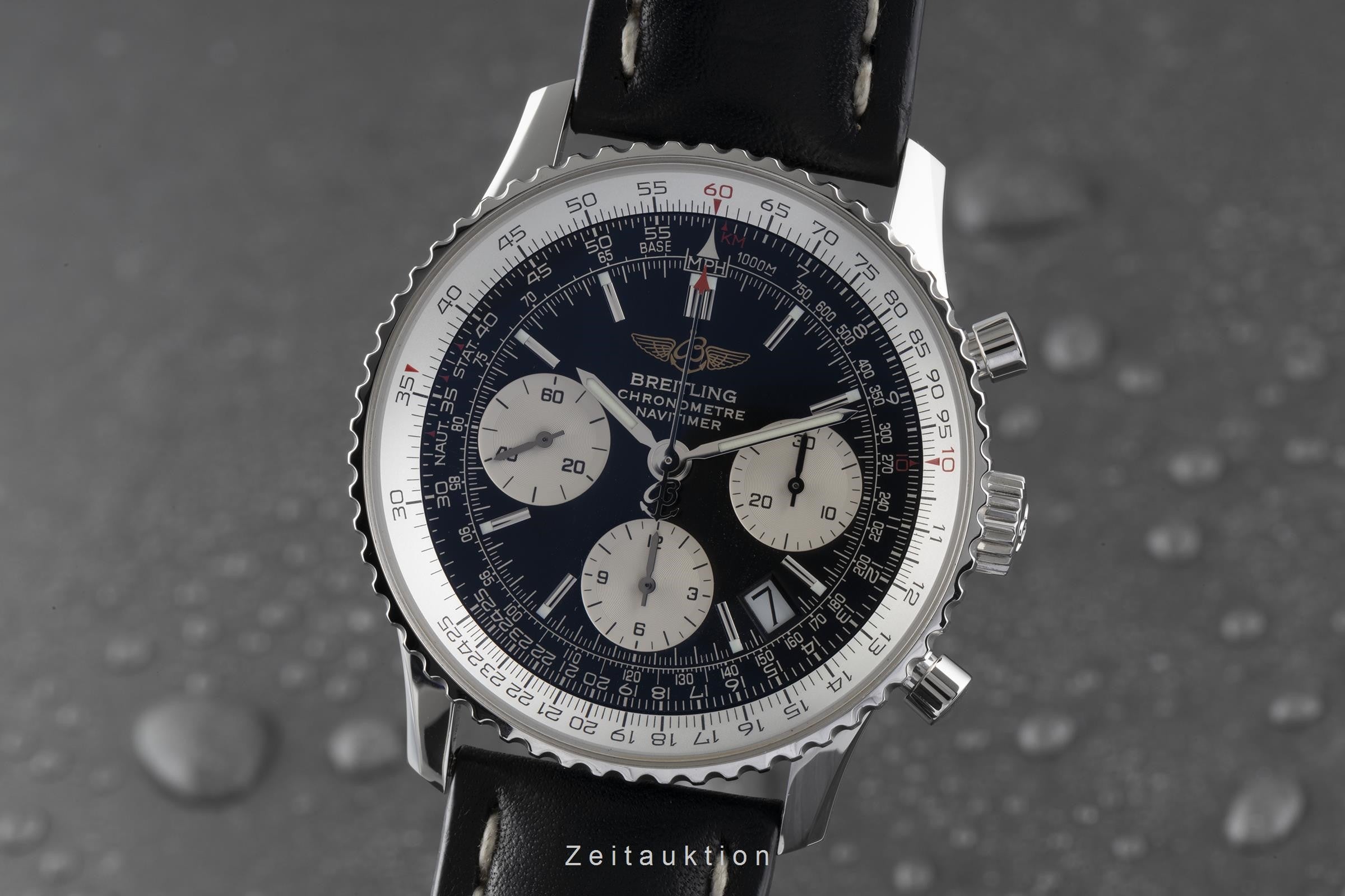Breitling Navitimer chronograph steel automatic Kal. B23 Ref
