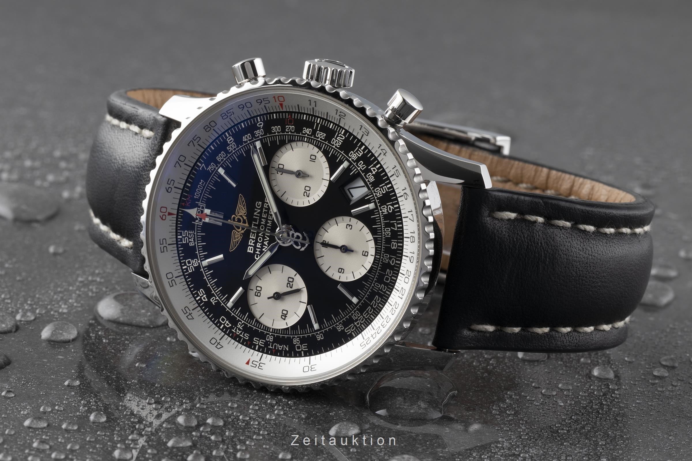 Breitling Navitimer chronograph steel automatic Kal. B23 Ref