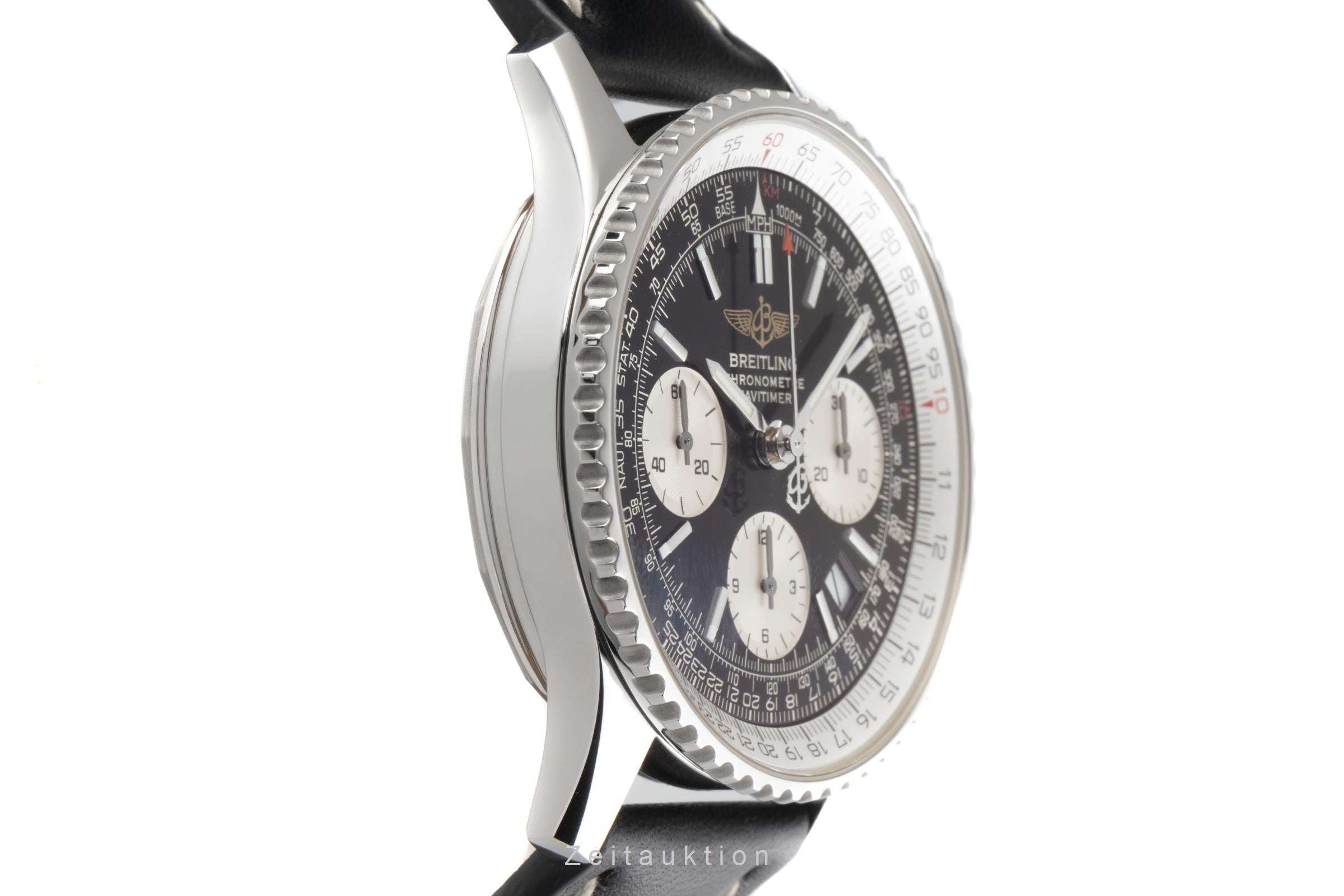 Breitling Navitimer Chronograph Automatik Stahl Herrenuhr A23322 B&P VP: 8300 € [2205095]