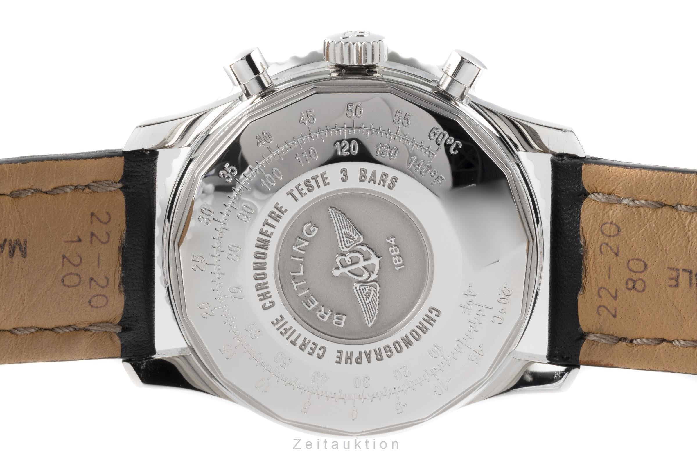 Breitling Navitimer Chronograph Automatik Stahl Herrenuhr A23322 B&P VP: 8300 € [2205095]