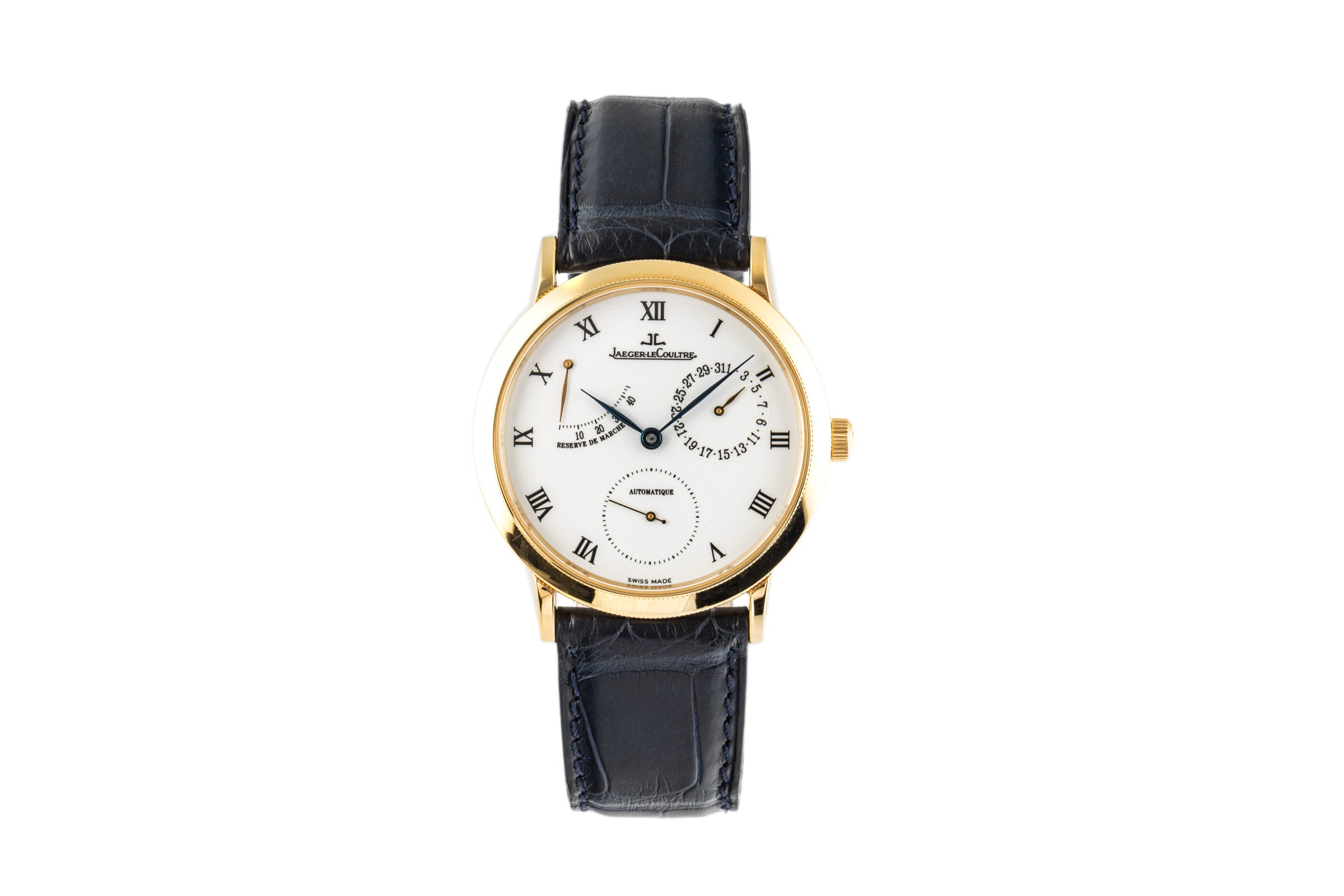 Jaeger-LeCoultre Gentilhomme 18K (0,750) Gold Automatik Herrenuhr Ref. 155.1.93 [2205109]