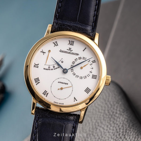 Jaeger-LeCoultre Gentilhomme 18K (0,750) Gold Automatik Herrenuhr Ref. 155.1.93 [2205109]