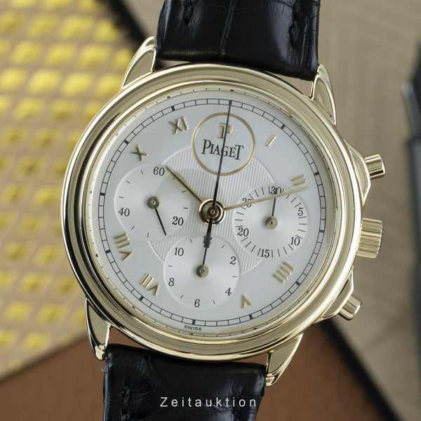 Piaget Gouverneur chronographe or 18 ct à remontage manuel montre pour hommes 15978  [2205191]