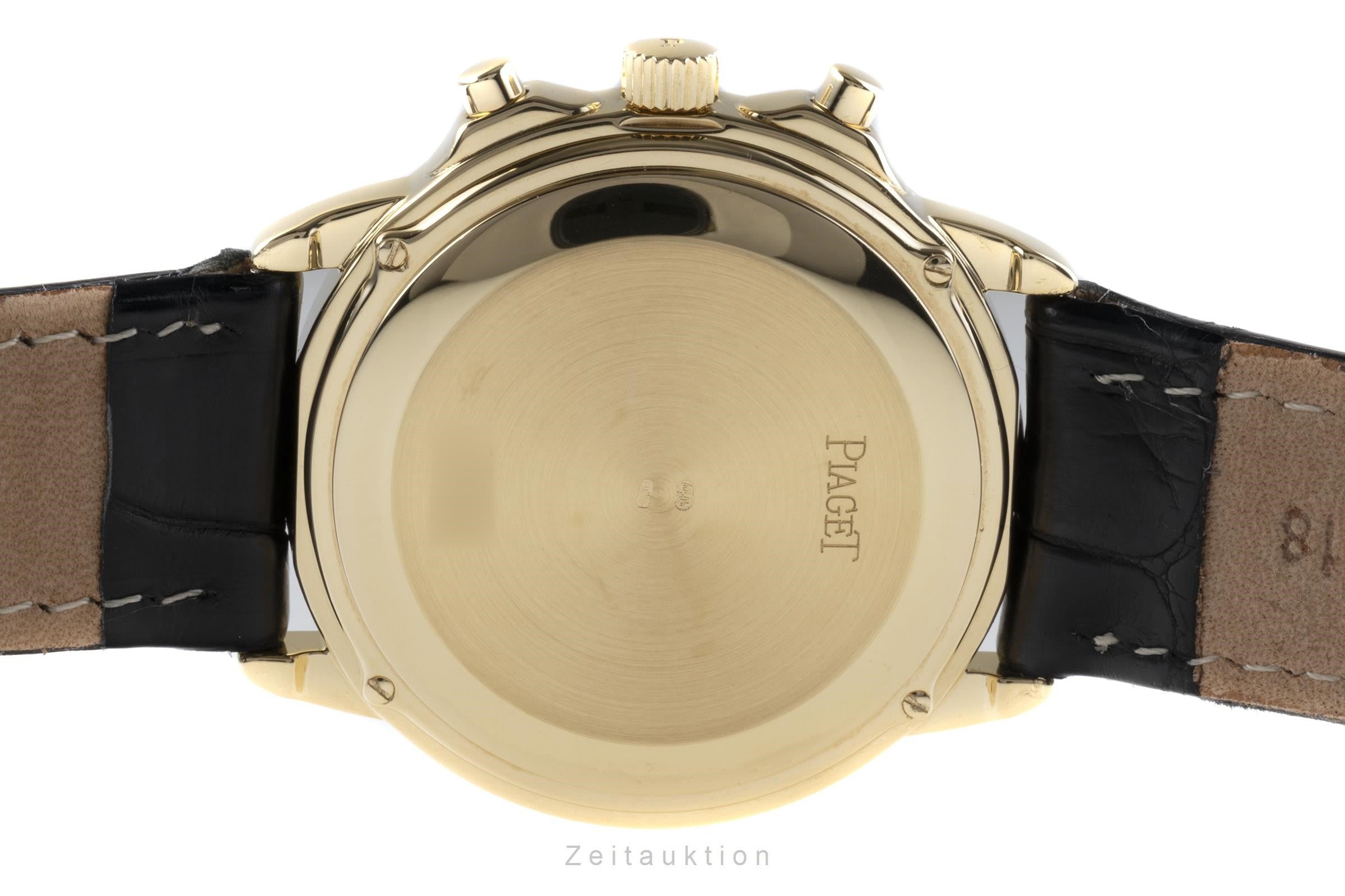 Piaget Gouverneur chronographe or 18 ct à remontage manuel montre pour hommes 15978  [2205191]