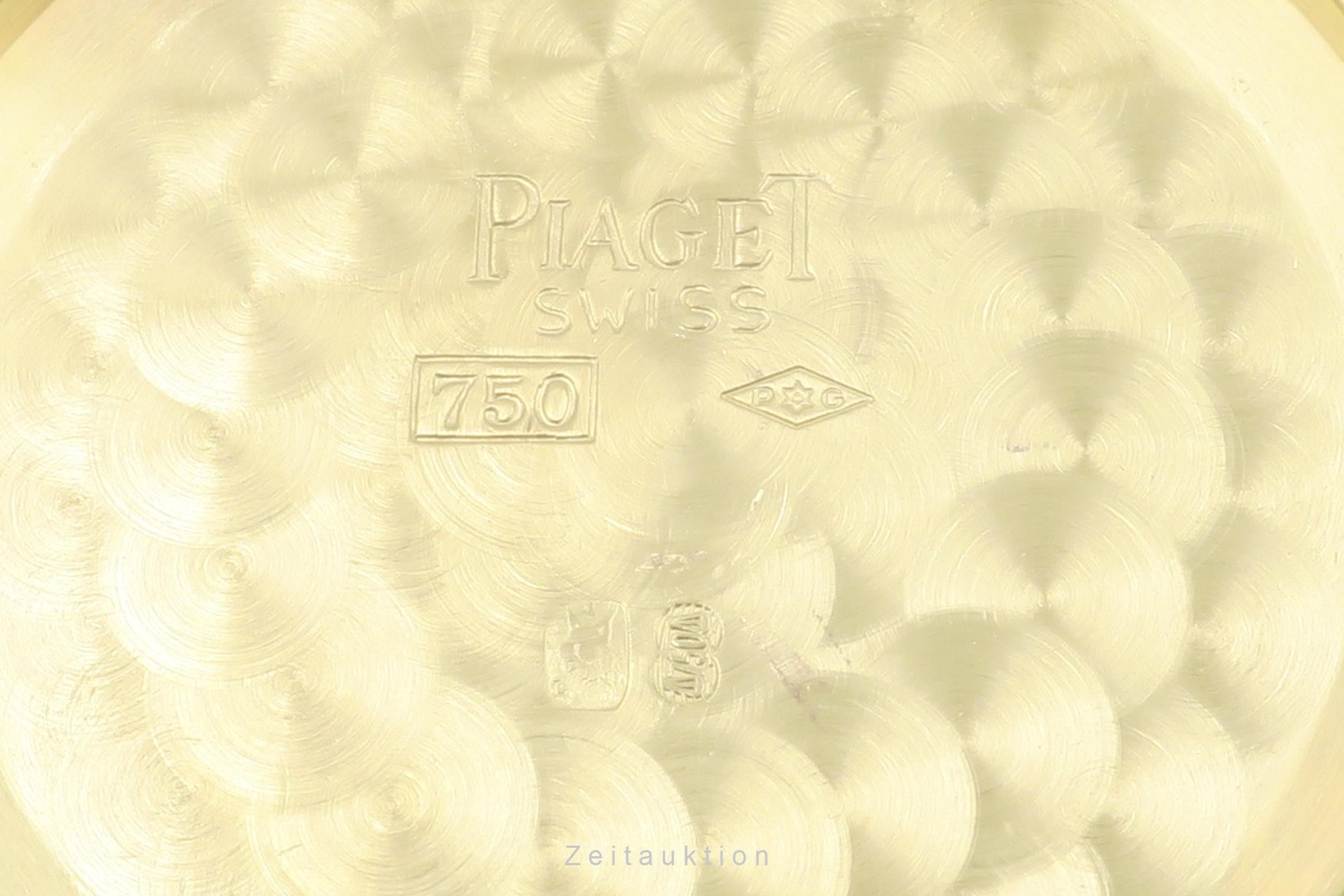 Piaget Gouverneur chronographe or 18 ct à remontage manuel montre pour hommes 15978  [2205191]