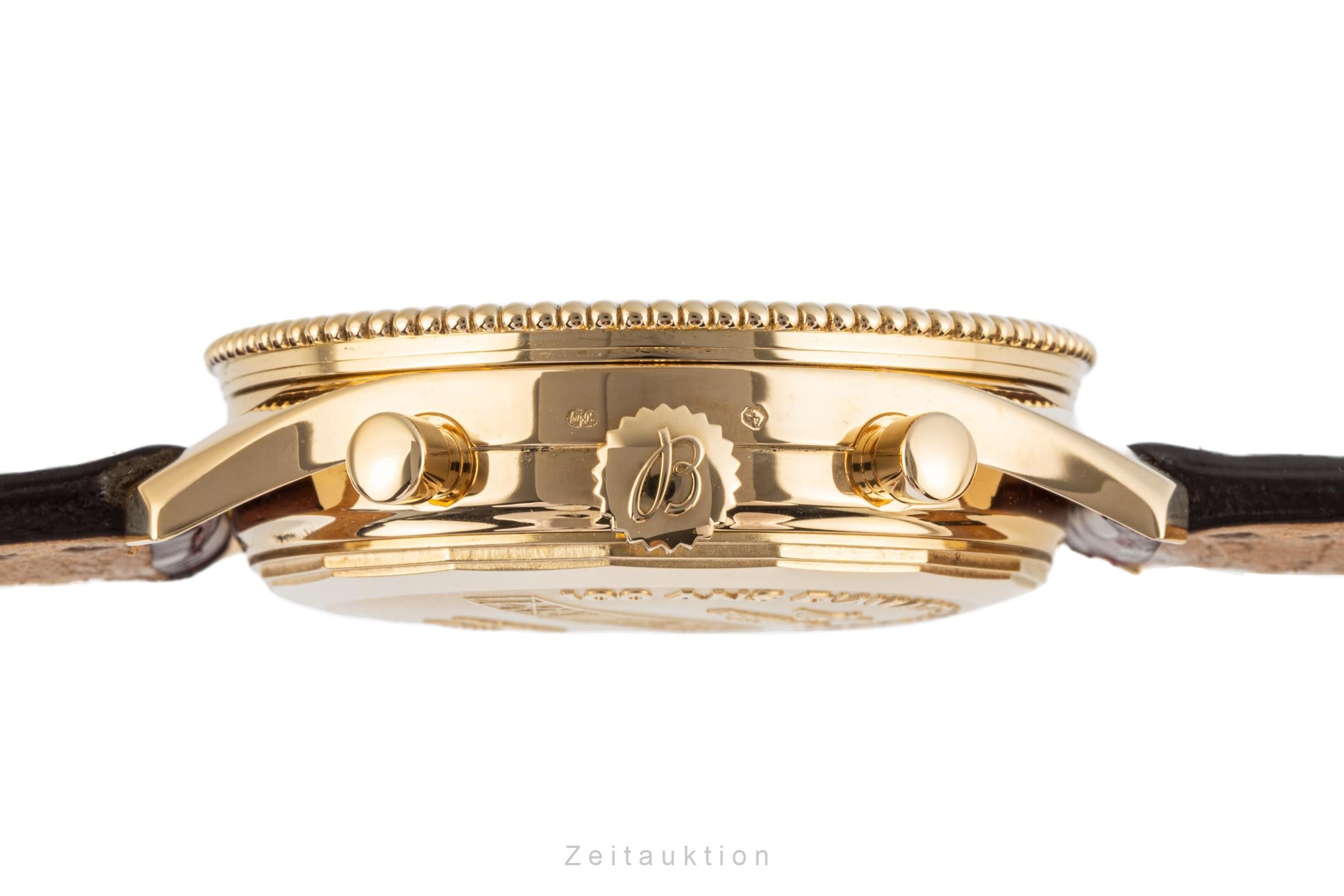 Breitling Montbrillant 1903 Chronograph 18K Gold Automatik K35330 Limitiert [2205225]