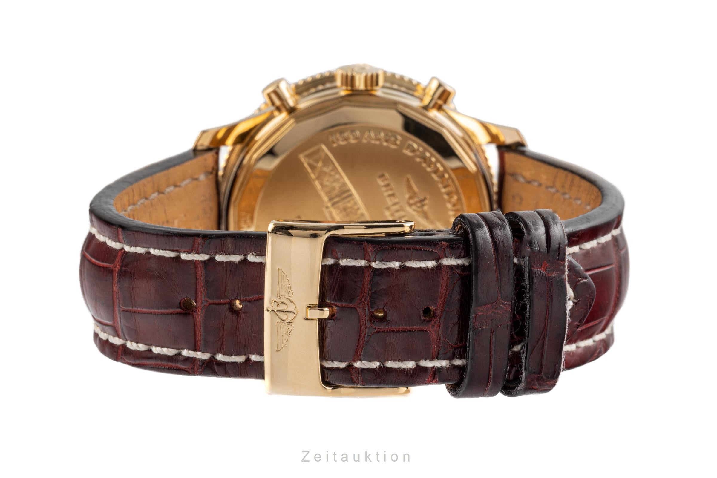 Breitling Montbrillant 1903 Chronograph 18K Gold Automatik K35330 Limitiert [2205225]