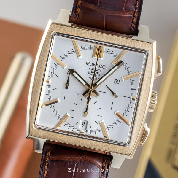 Tag Heuer Monaco chronographe or 18 ct automatique montre pour hommes CW5140  [2205268]