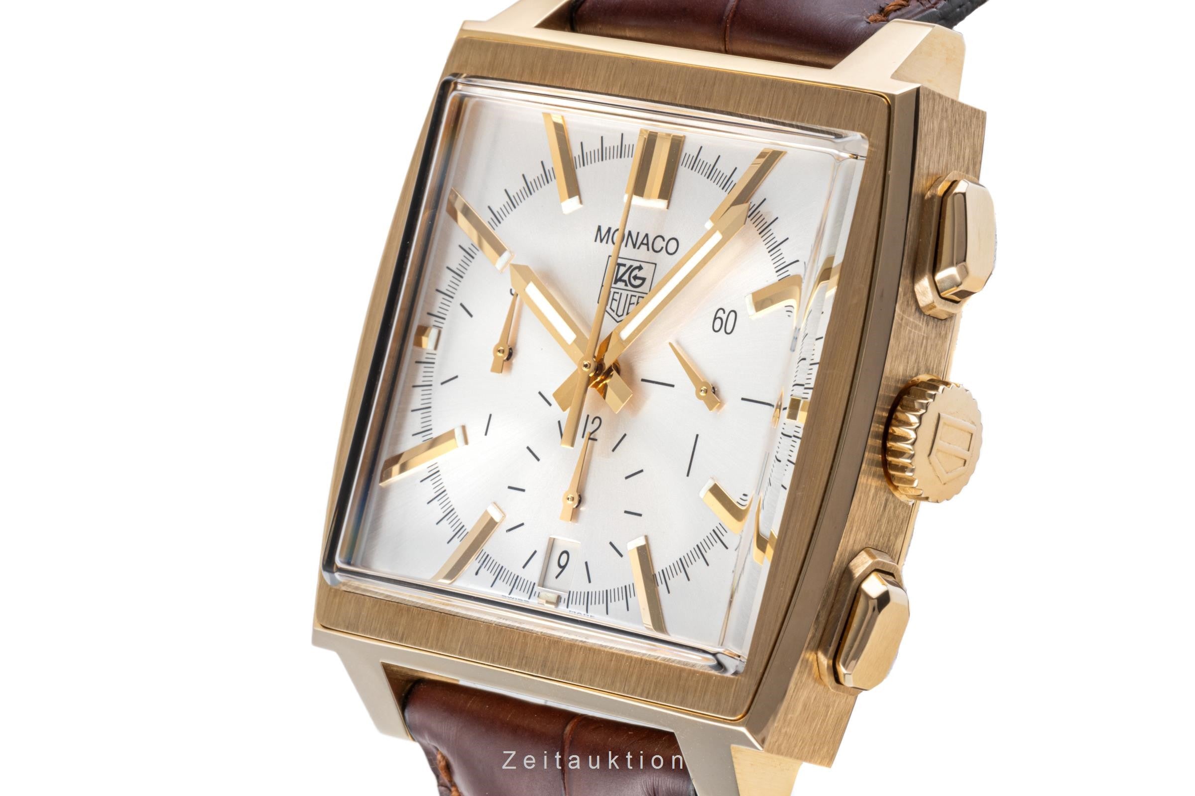 Tag Heuer Monaco chronographe or 18 ct automatique montre pour hommes CW5140  [2205268]