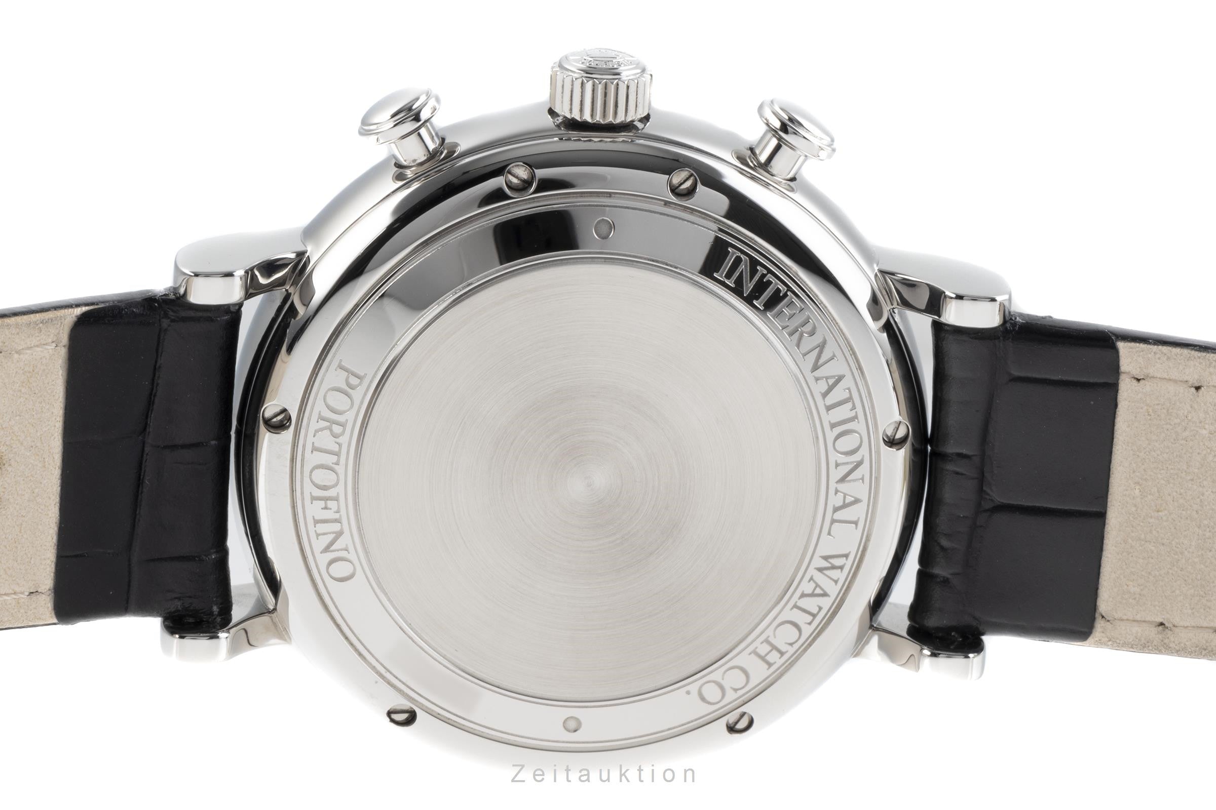 IWC Portofino chronographe acier automatique montre pour hommes IW3910 LP: 7100EUR  [2205292]