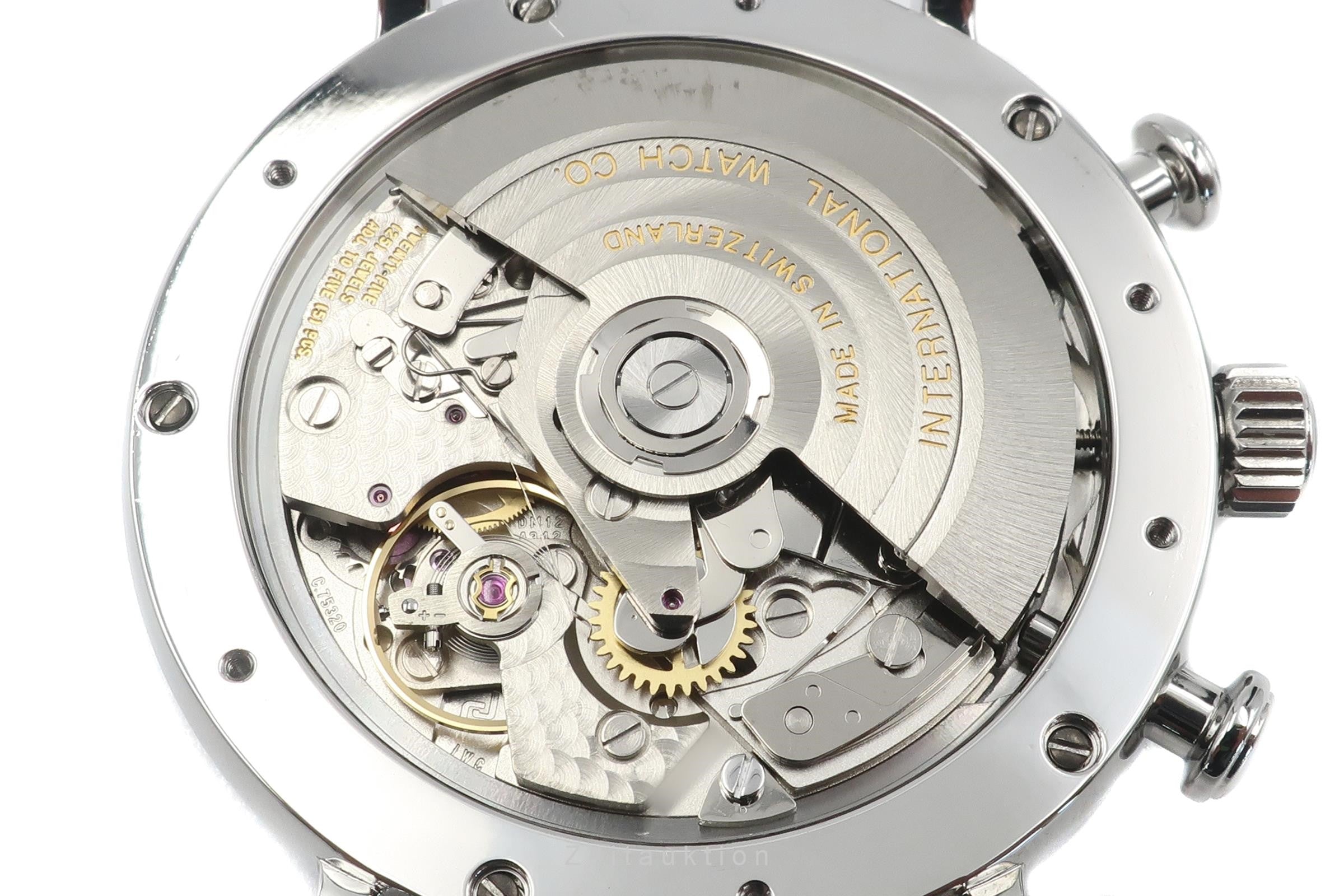 IWC Portofino chronographe acier automatique montre pour hommes IW3910 LP: 7100EUR  [2205292]