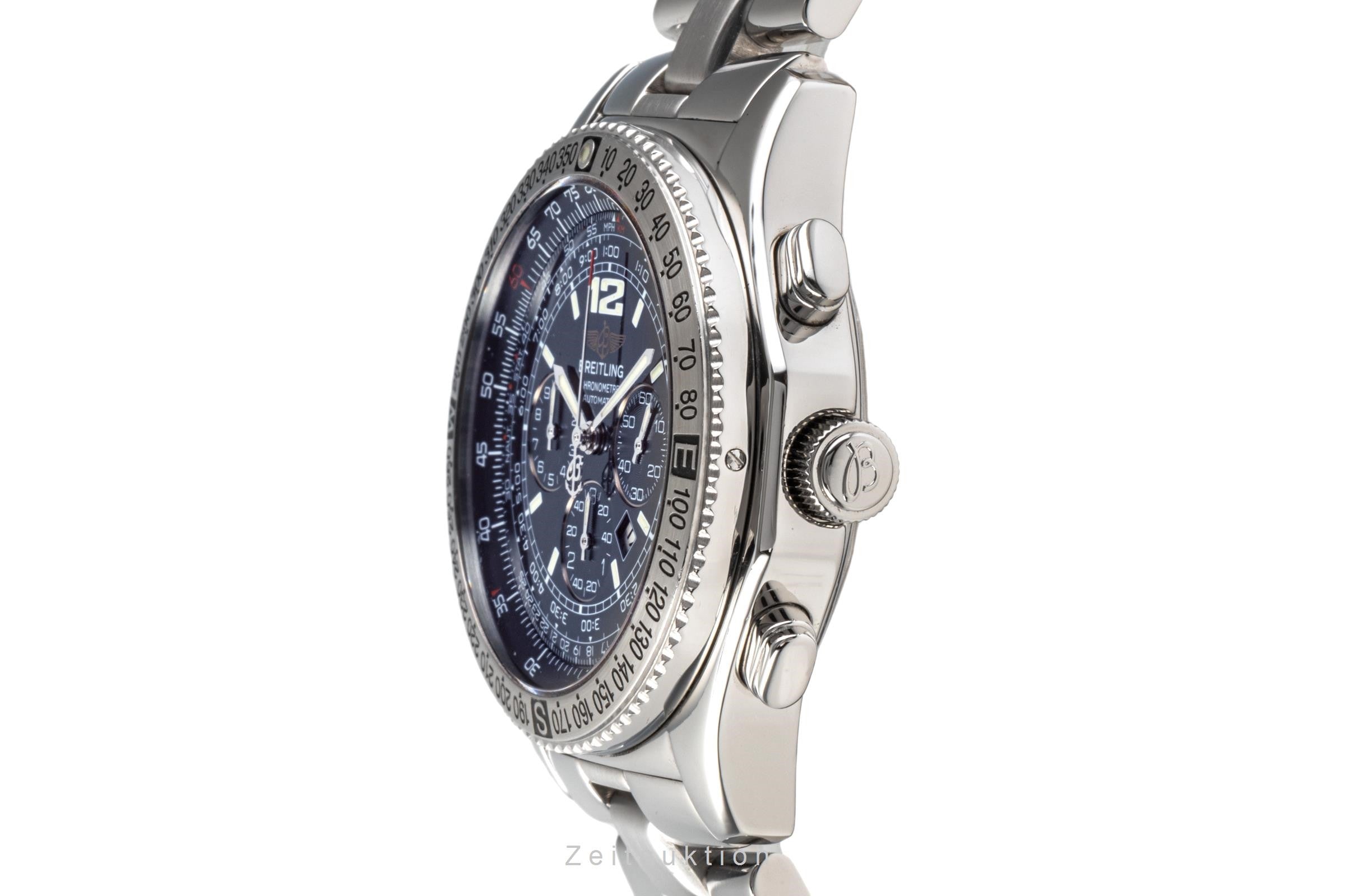 Breitling B2 Chronograph Automatik Edelstahl Herrenuhr Ref. A42362 Originalbox  [2205353]