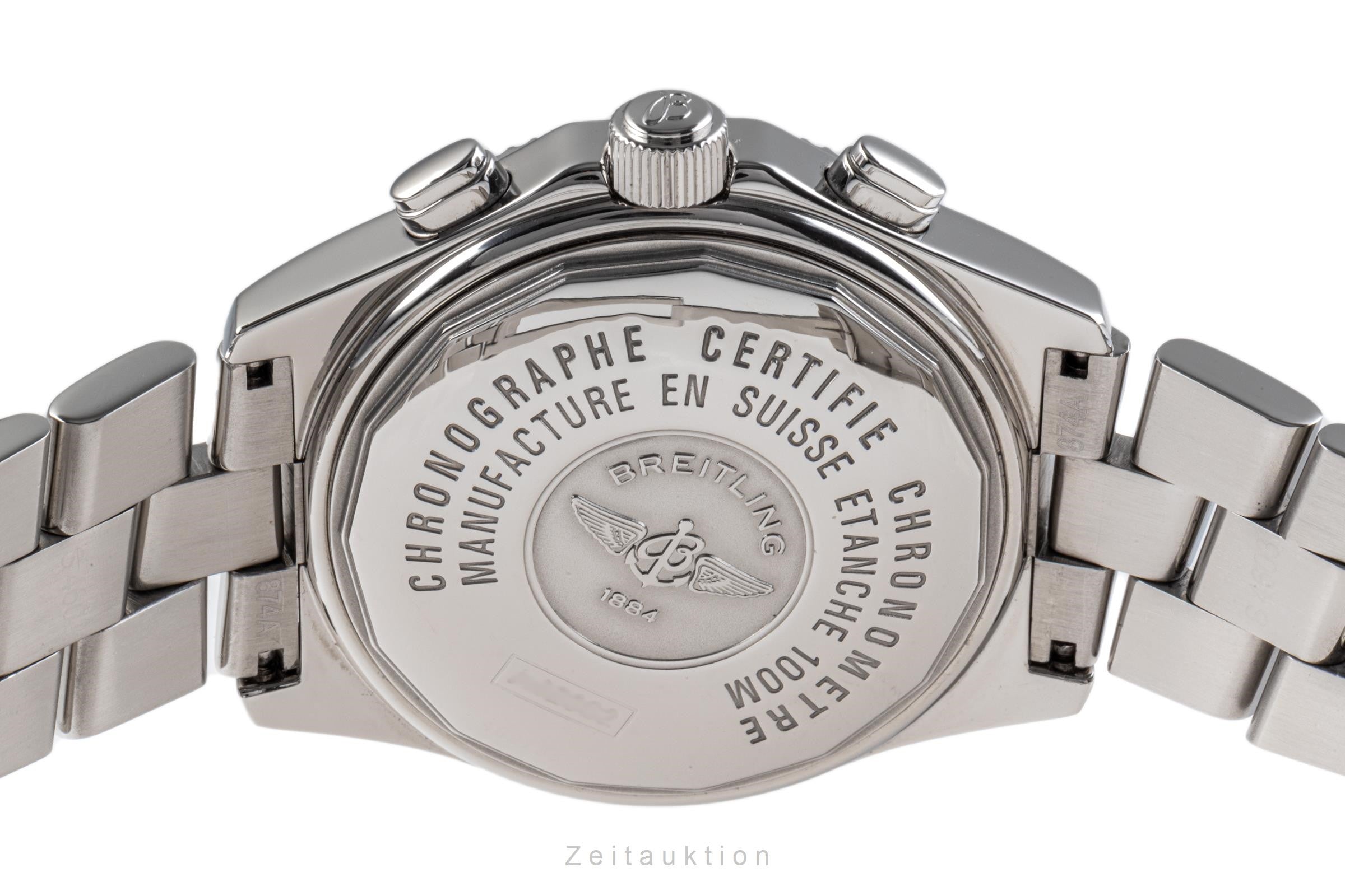 Breitling B2 Chronograph Automatik Edelstahl Herrenuhr Ref. A42362 Originalbox  [2205353]