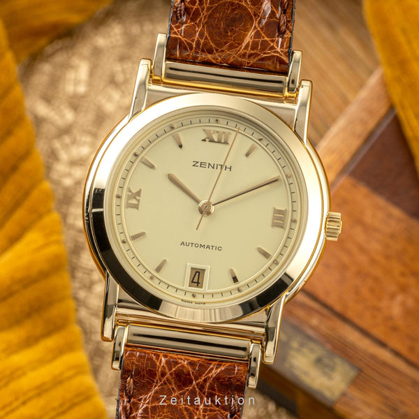 Zenith dorato automatismo orologio da uomo 27-0410-467  [2205416]