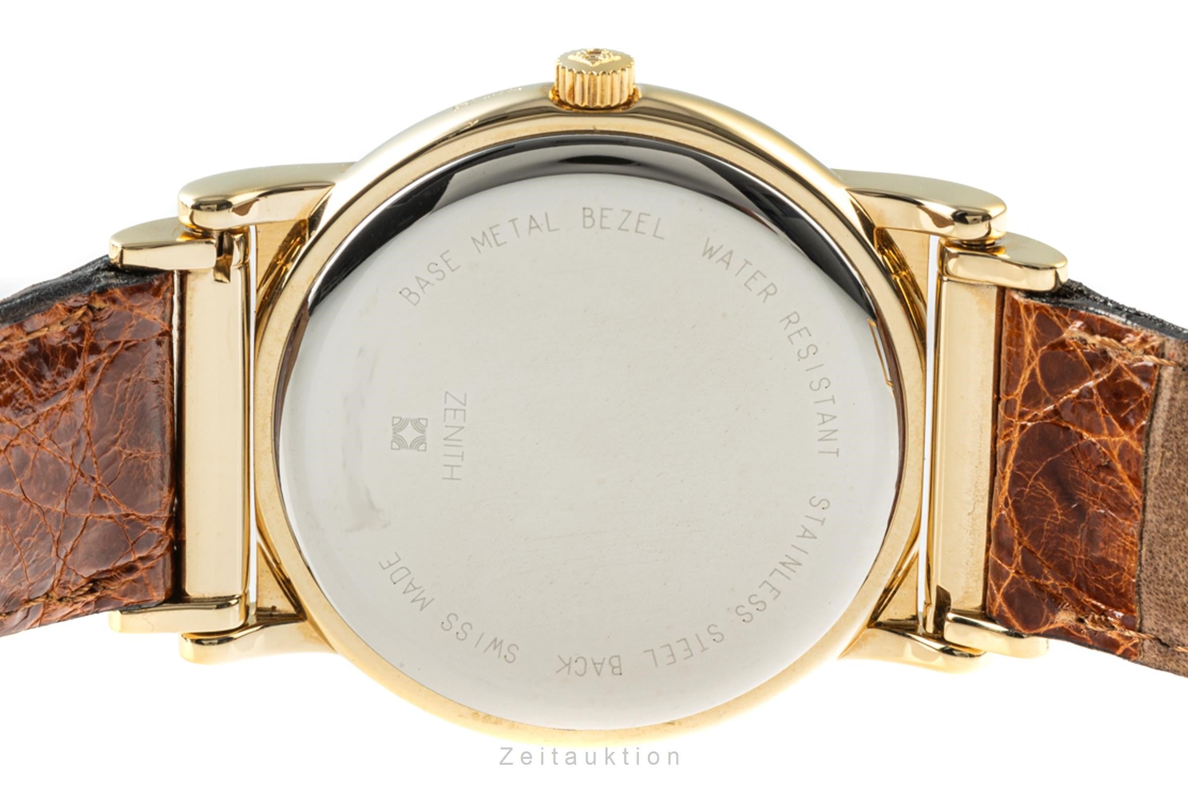 Zenith dorato automatismo orologio da uomo 27-0410-467  [2205416]