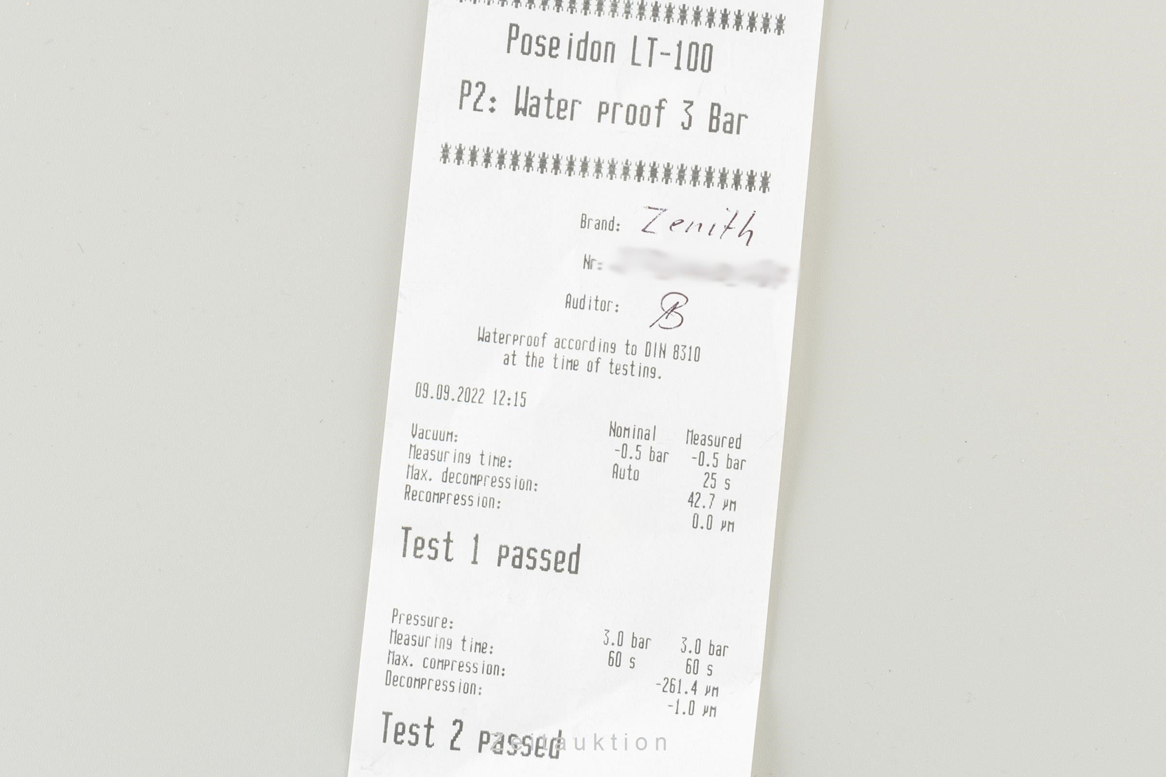 Zenith dorato automatismo orologio da uomo 27-0410-467  [2205416]