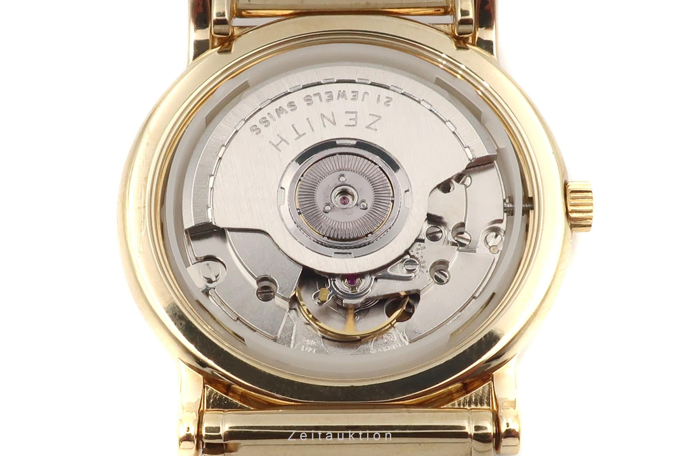 Zenith dorato automatismo orologio da uomo 27-0410-467  [2205416]