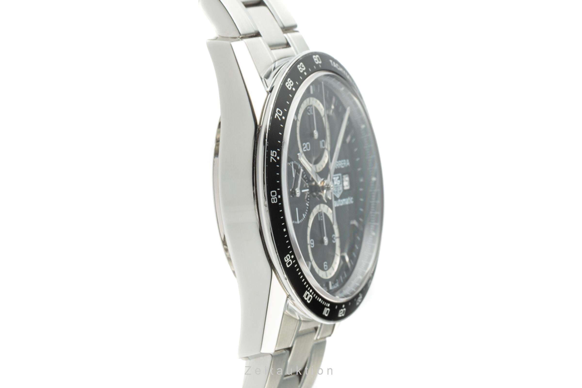 Tag Heuer Carrera chronograph steel automatic men's watch CV2010.BA0794 LP: 4800EUR  [2205422]