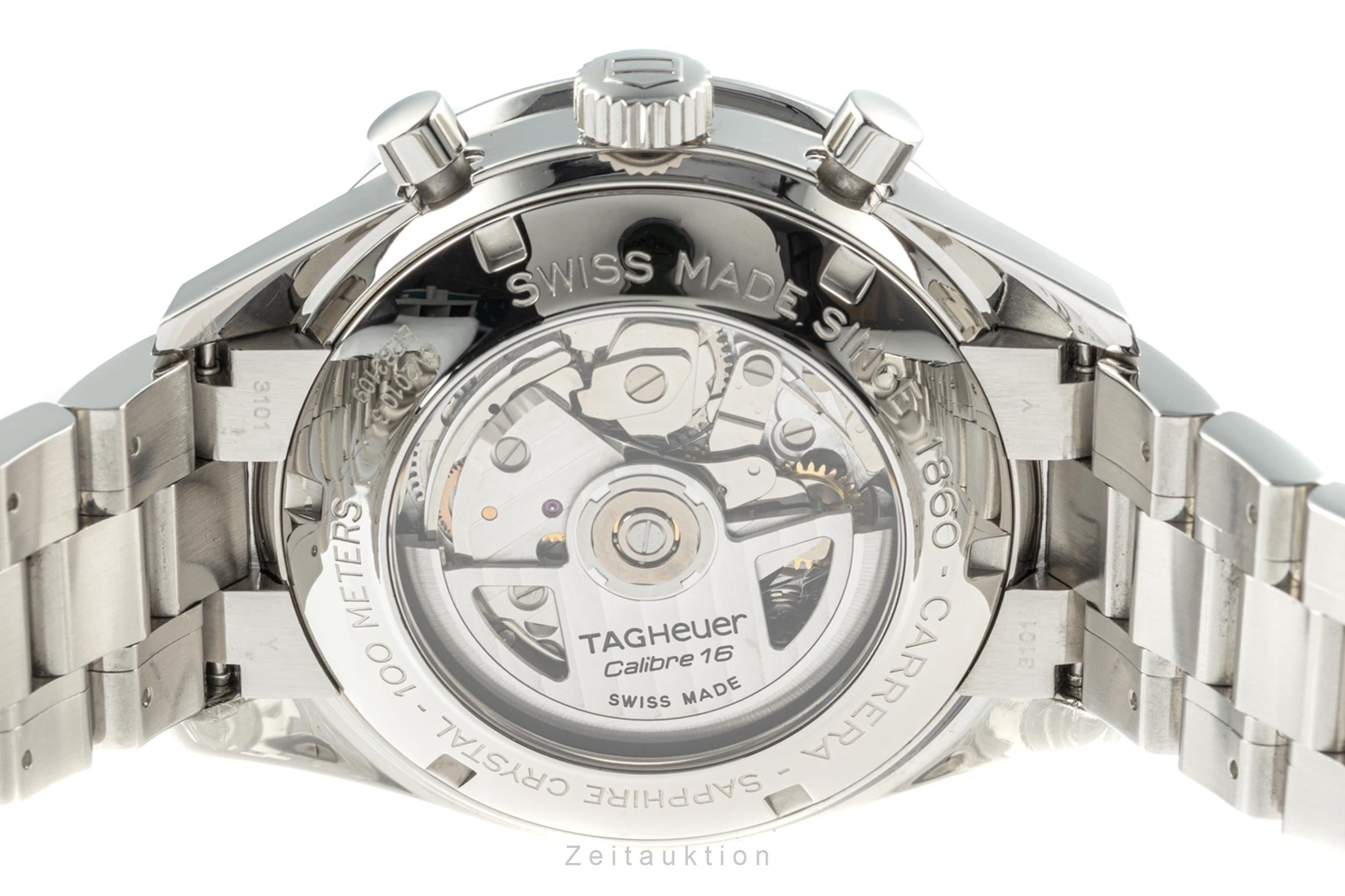 Tag Heuer Carrera chronograph steel automatic men's watch CV2010.BA0794 LP: 4800EUR  [2205422]