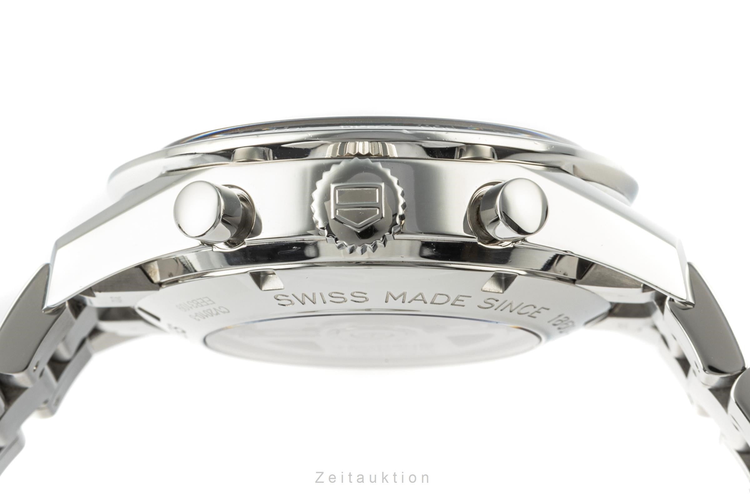 Tag Heuer Carrera chronograph steel automatic men's watch CV2010.BA0794 LP: 4800EUR  [2205422]