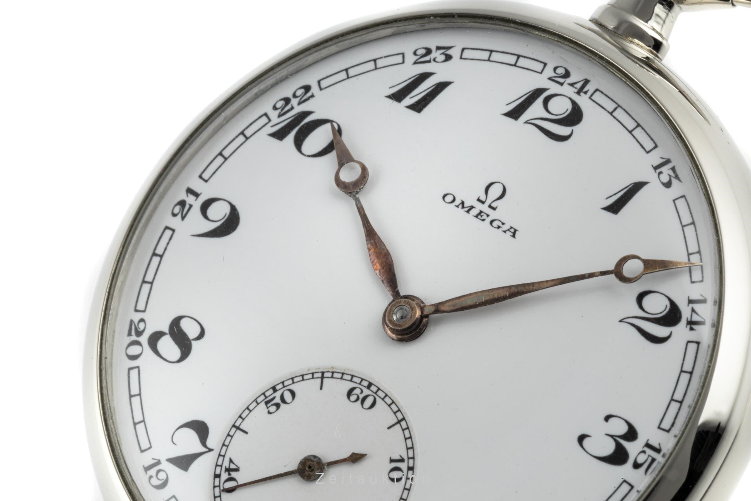 Omega Taschenuhr Lepine Handaufzug Neusilber Vintage Klassiker um 1930 [2205430]