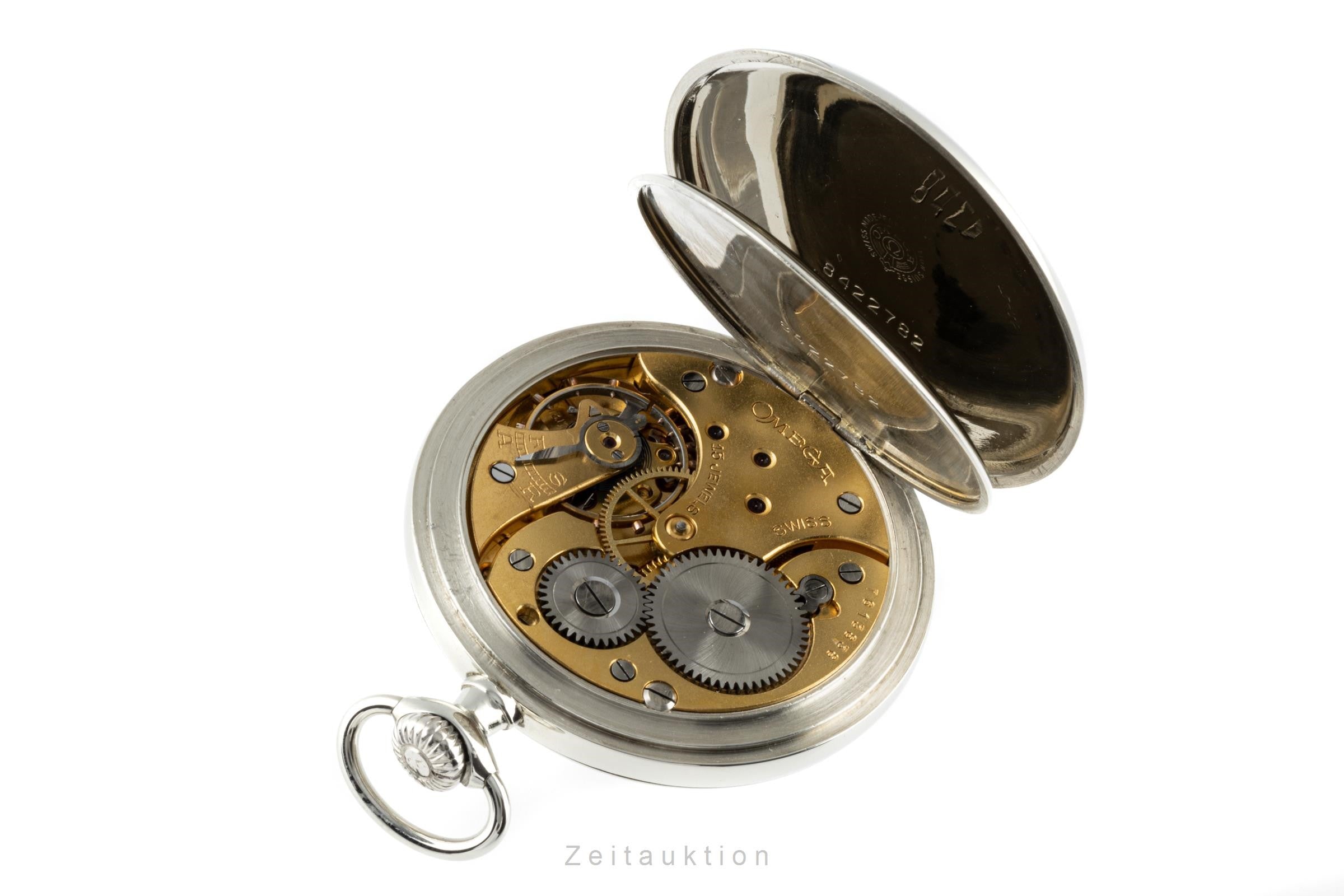 Omega Taschenuhr Lepine Handaufzug Neusilber Vintage Klassiker um 1930 [2205430]